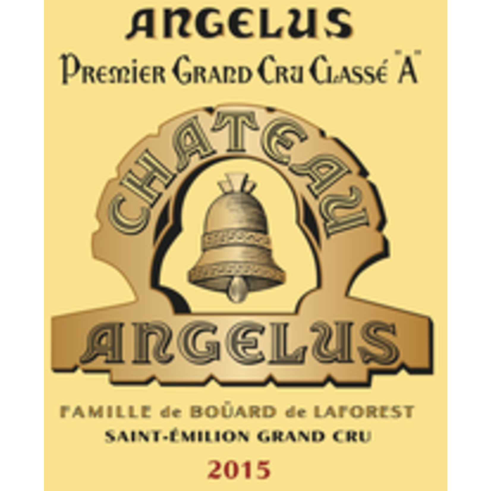 Wine Chateau Angelus Saint Emilion 2015
