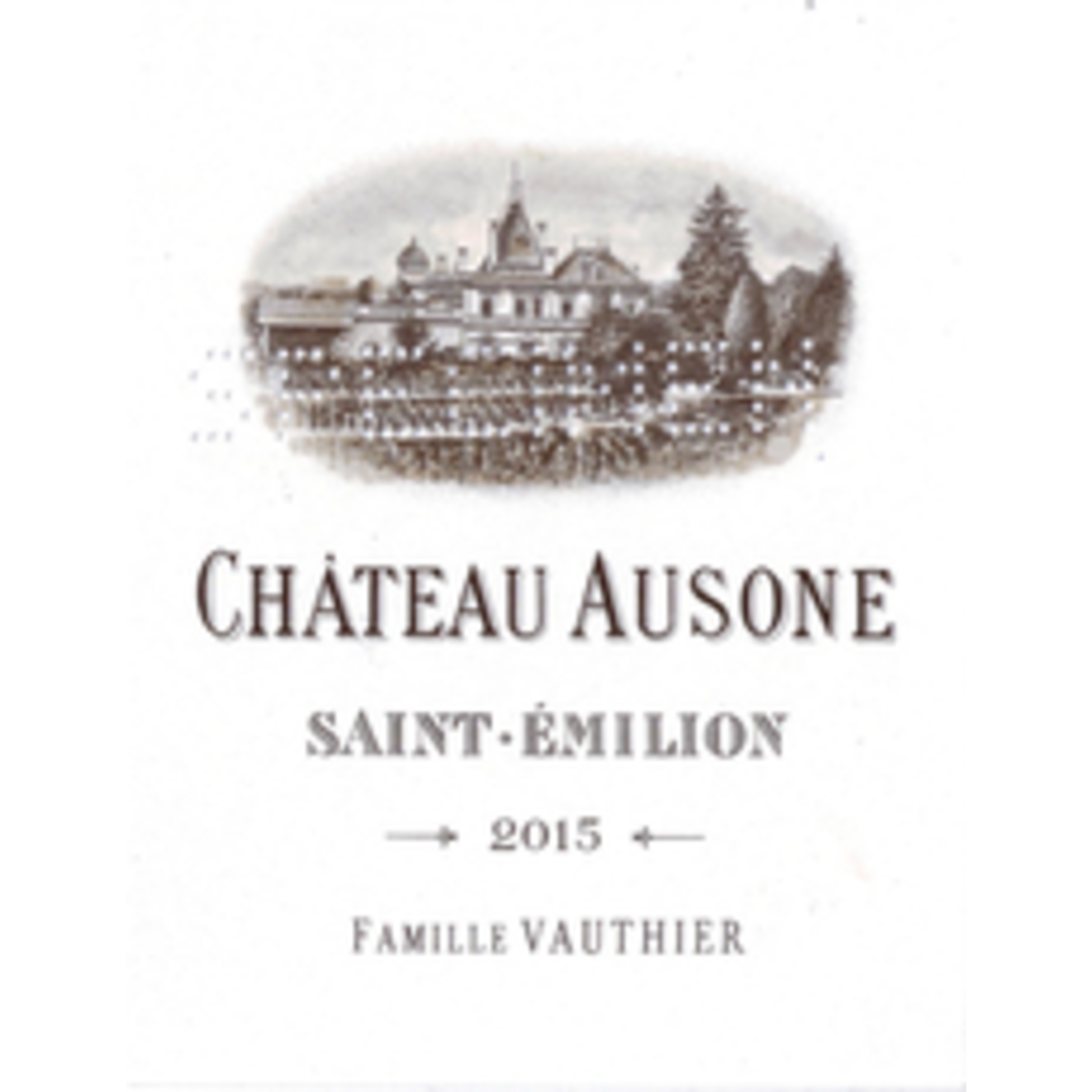 Wine Chateau Ausone Saint-Emilion 2015