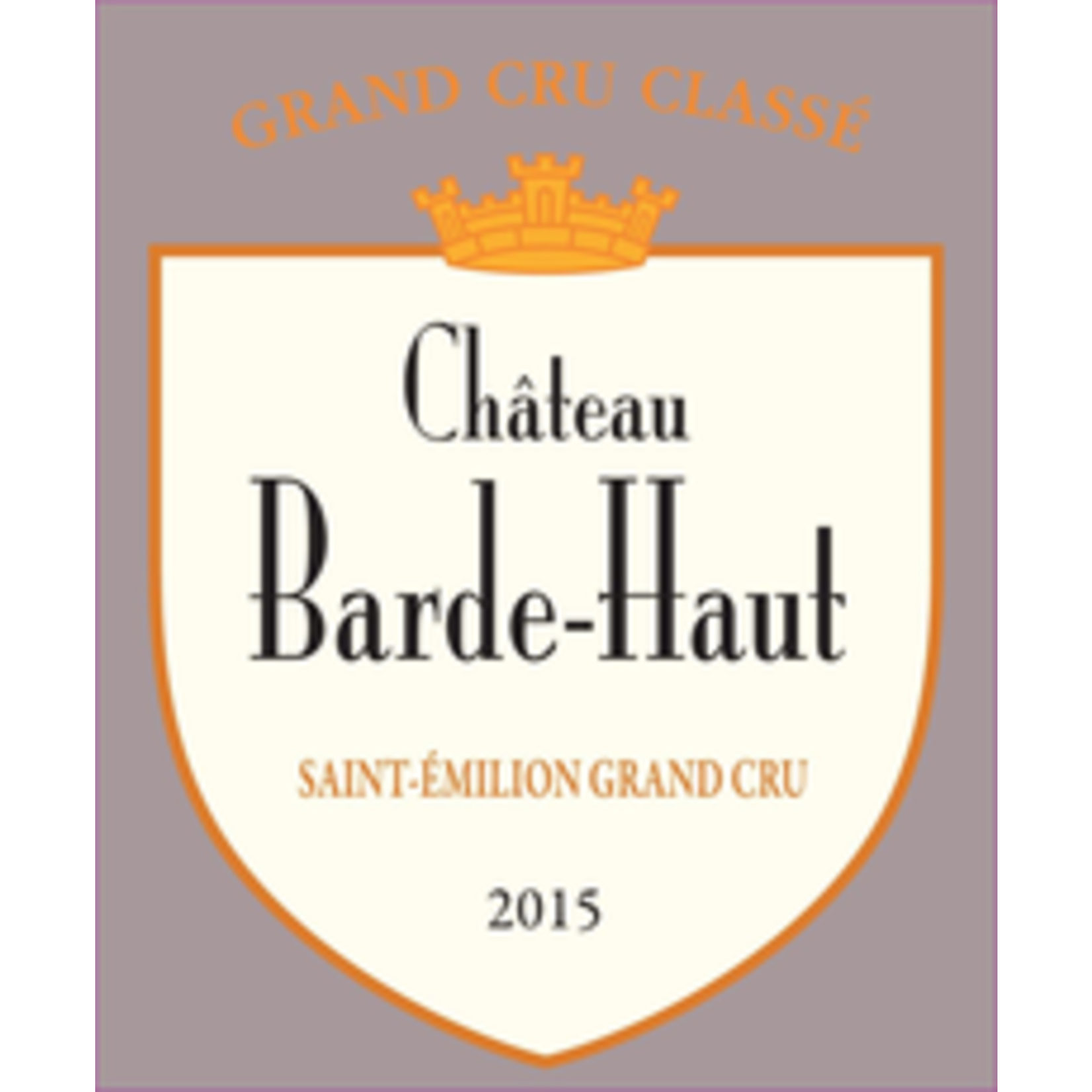 Wine Chateau Barde Haut 2016
