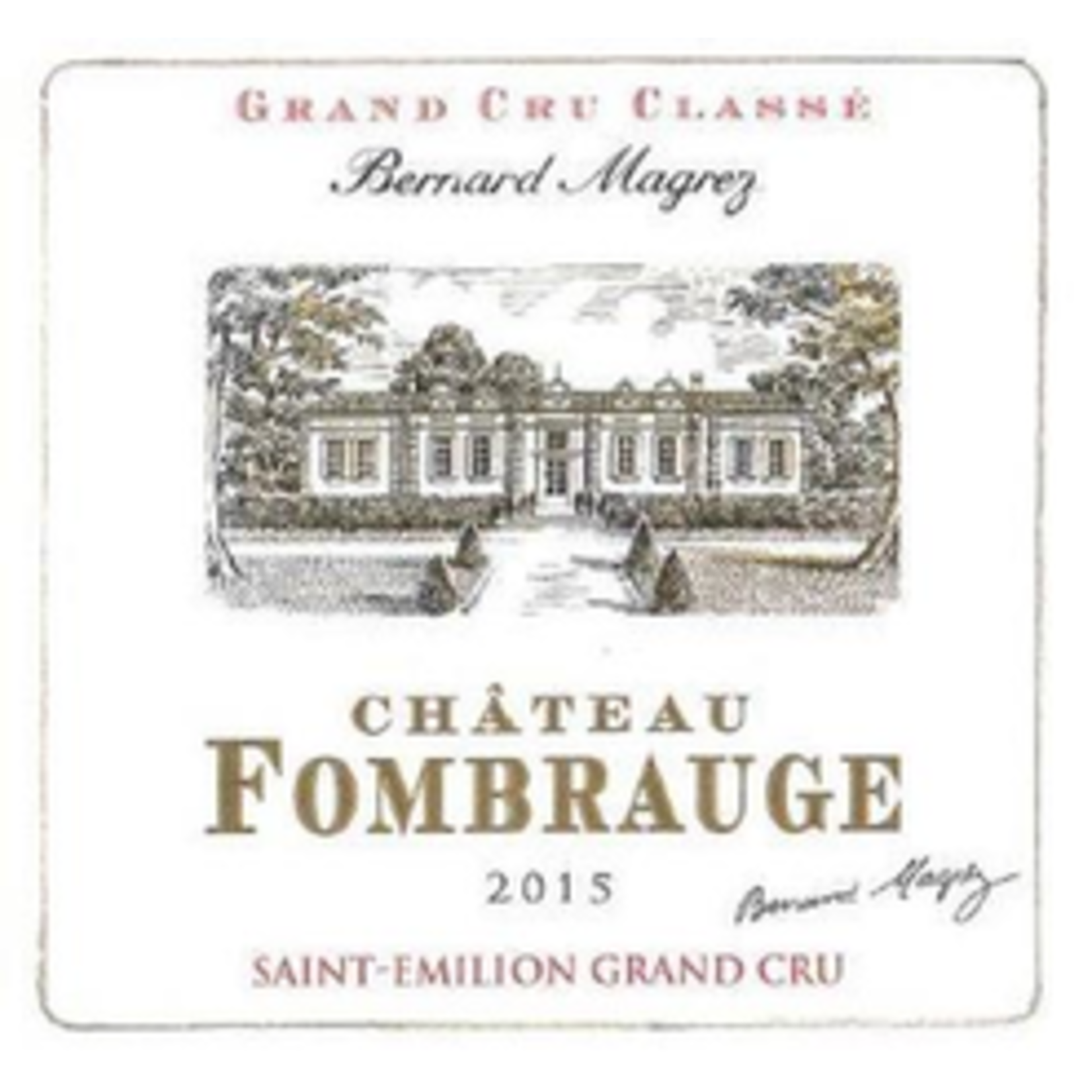 Wine Chateau Fombrauge 2015