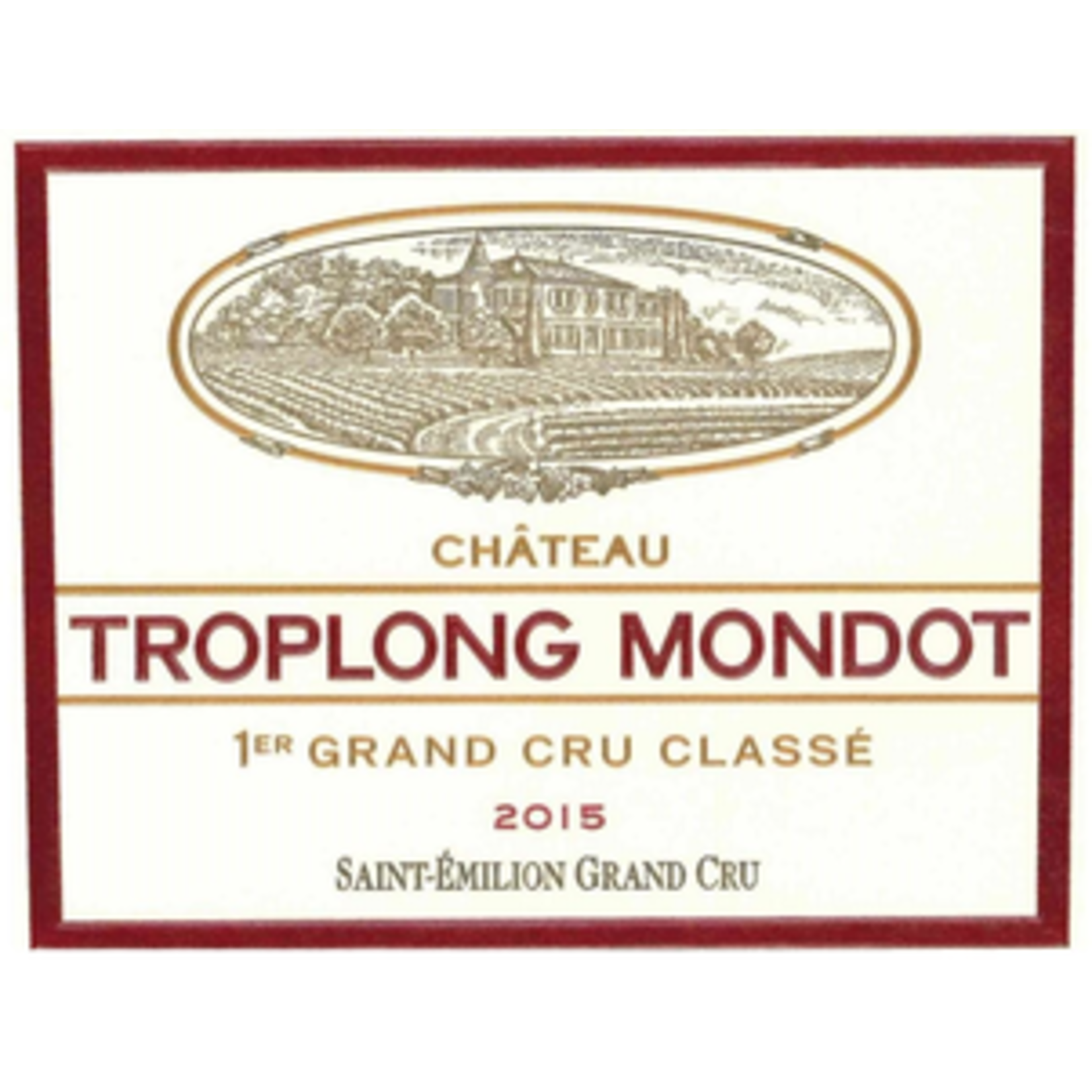 Wine Chateau Troplong Mondot 2015