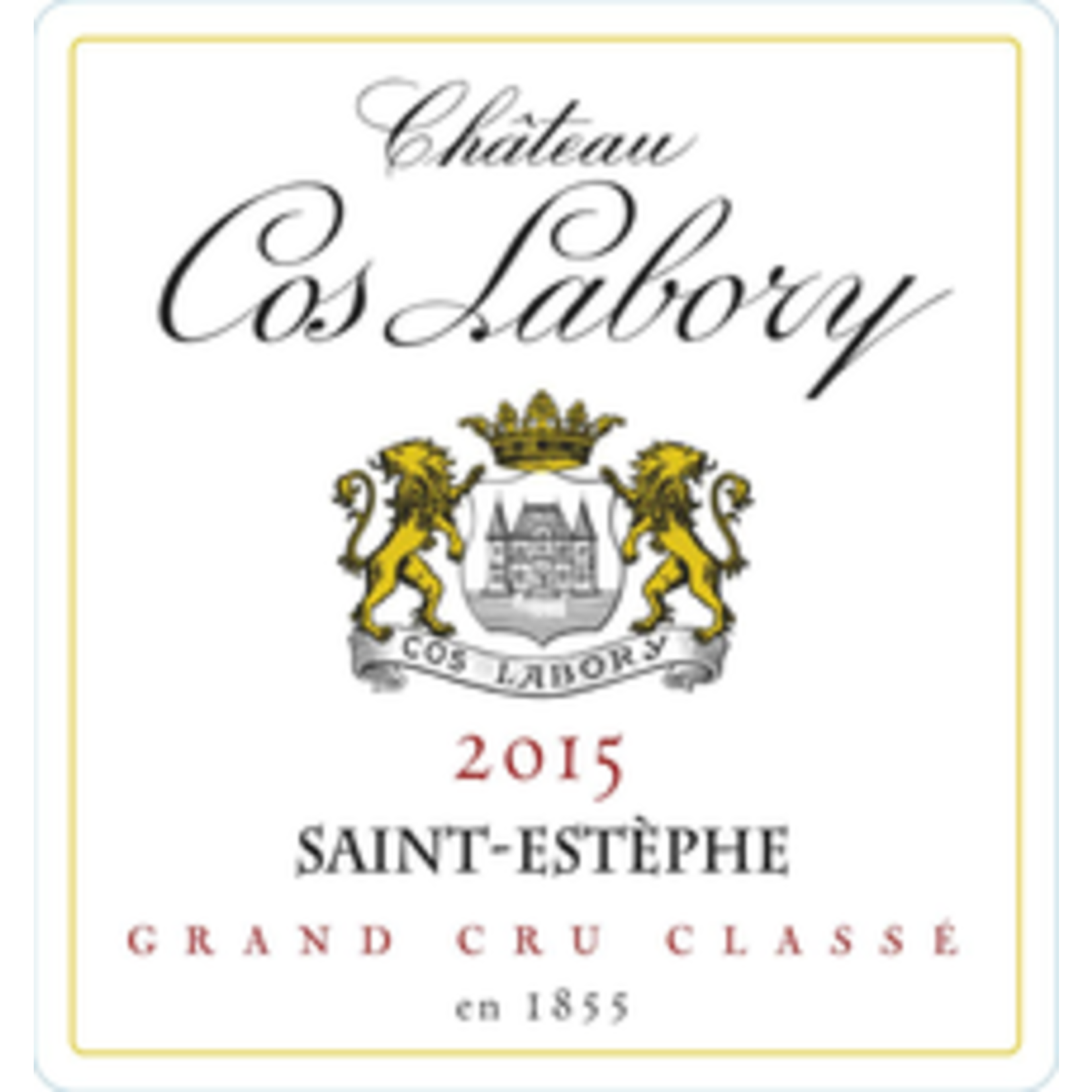 Wine Chateau Cos Labory 2015 375ml