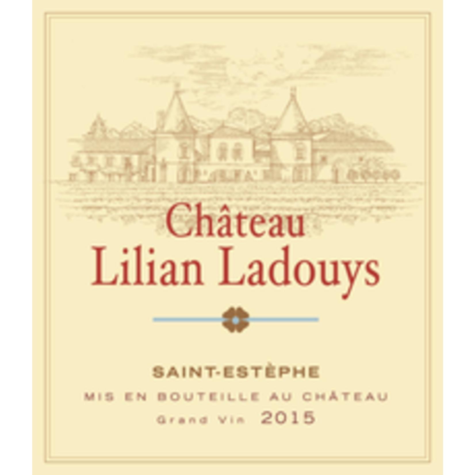 Wine Chateau Lilian Ladouys 2015