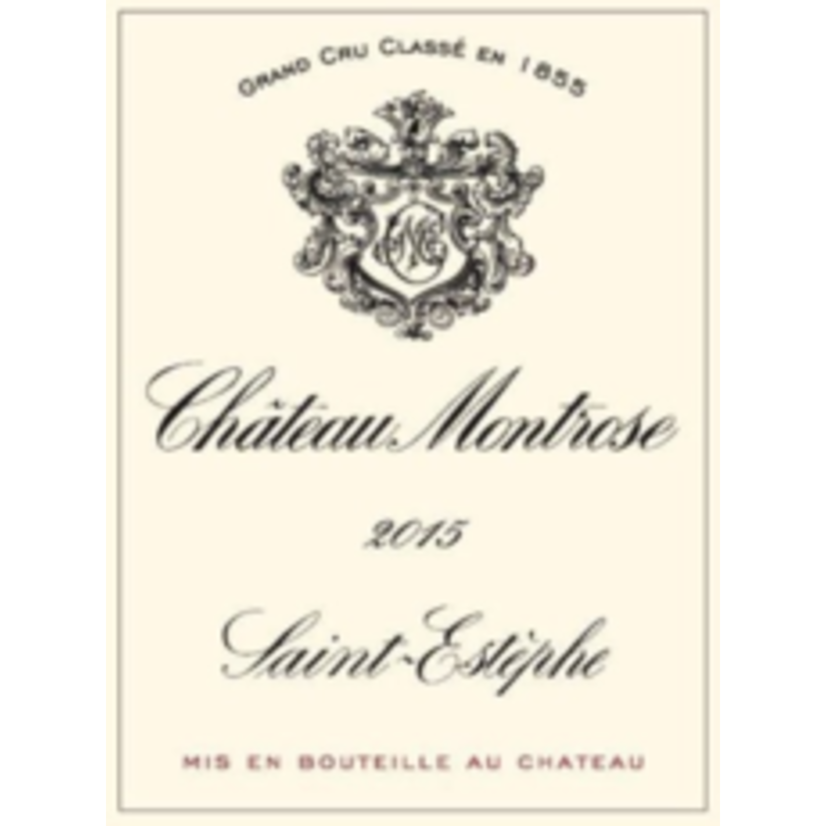 Wine Chateau Montrose 2015