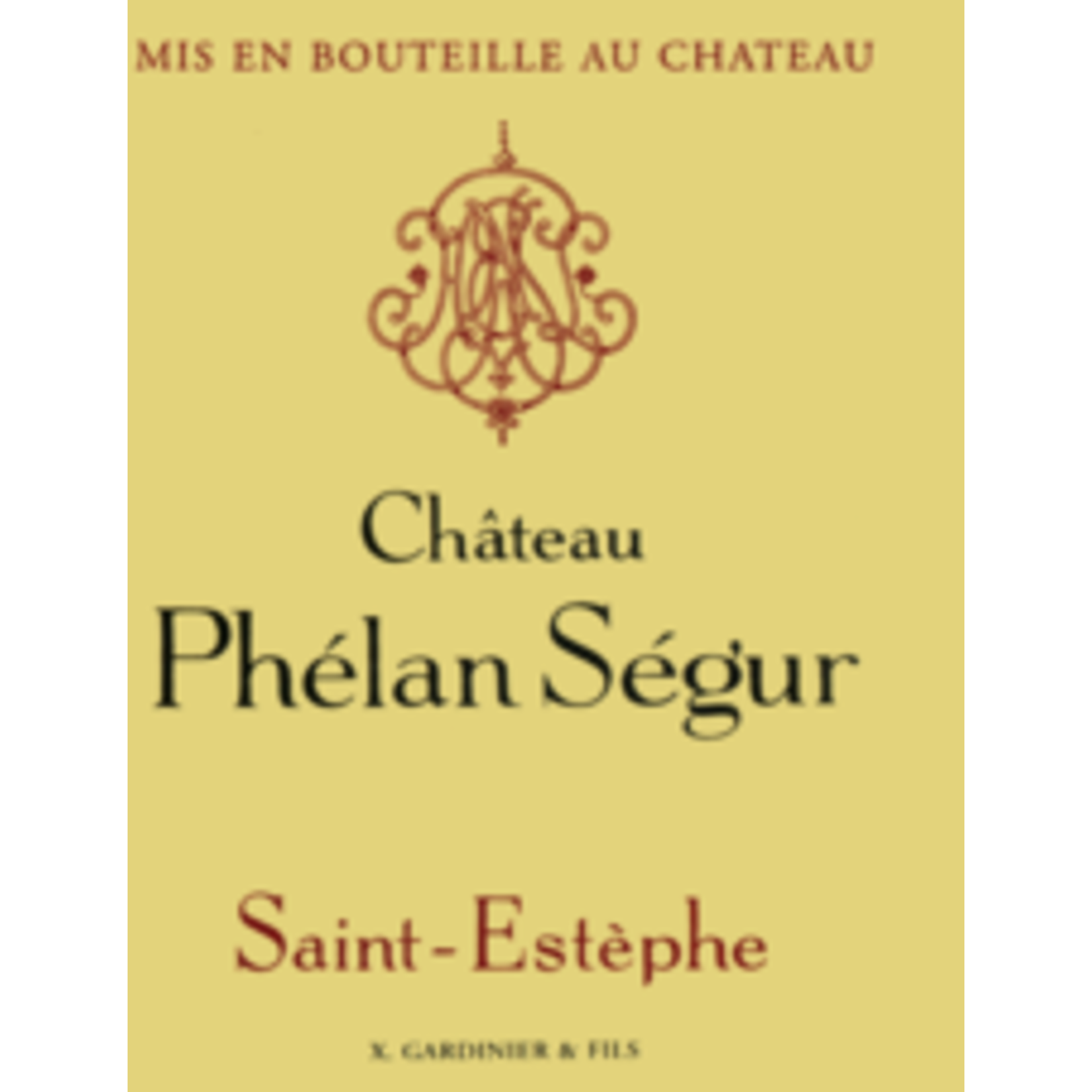 Wine Chateau Phelan Segur 2015 1.5L