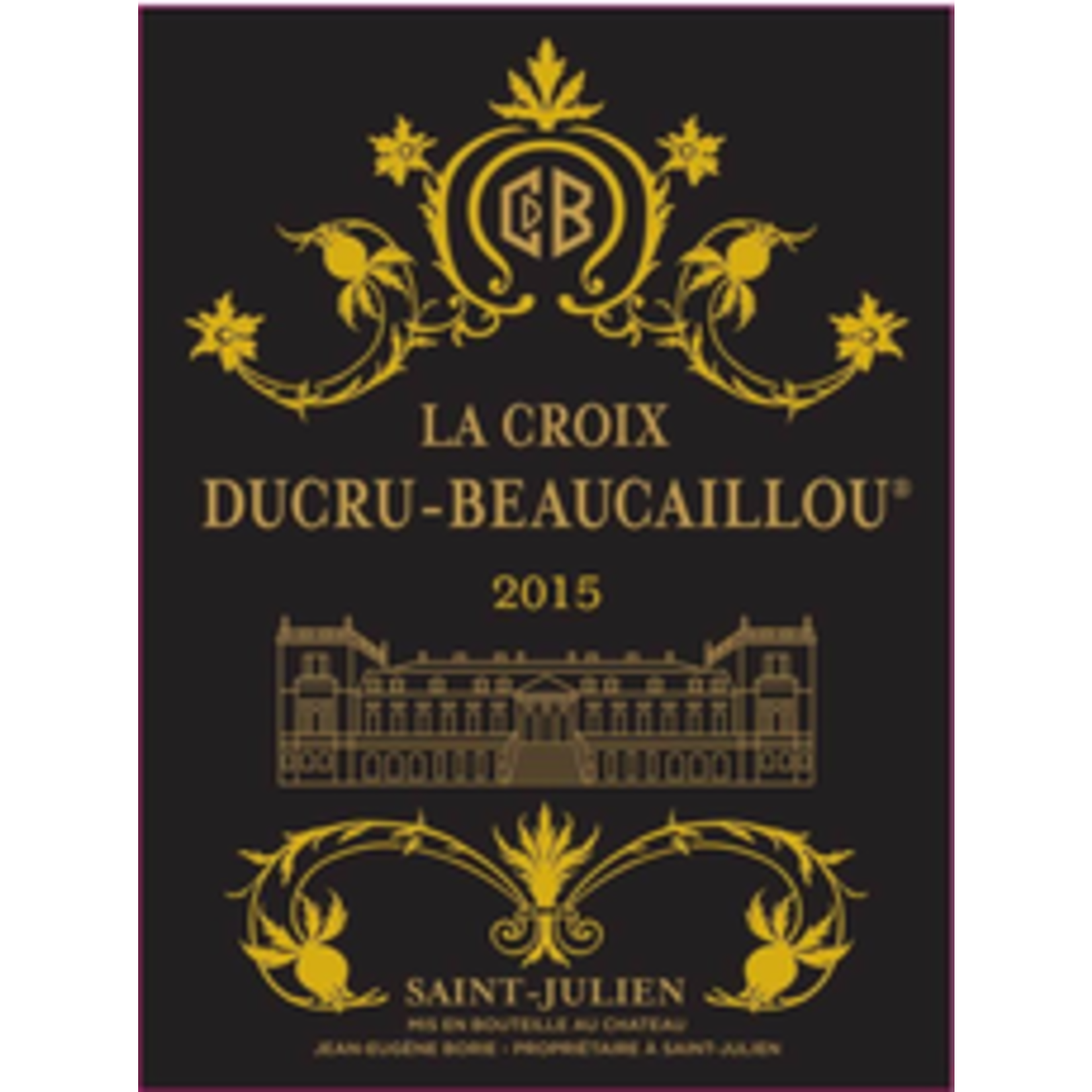 Wine La Croix Ducru Beaucaillou 2015