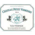 Wine Chateau Petit Vedrines 2015