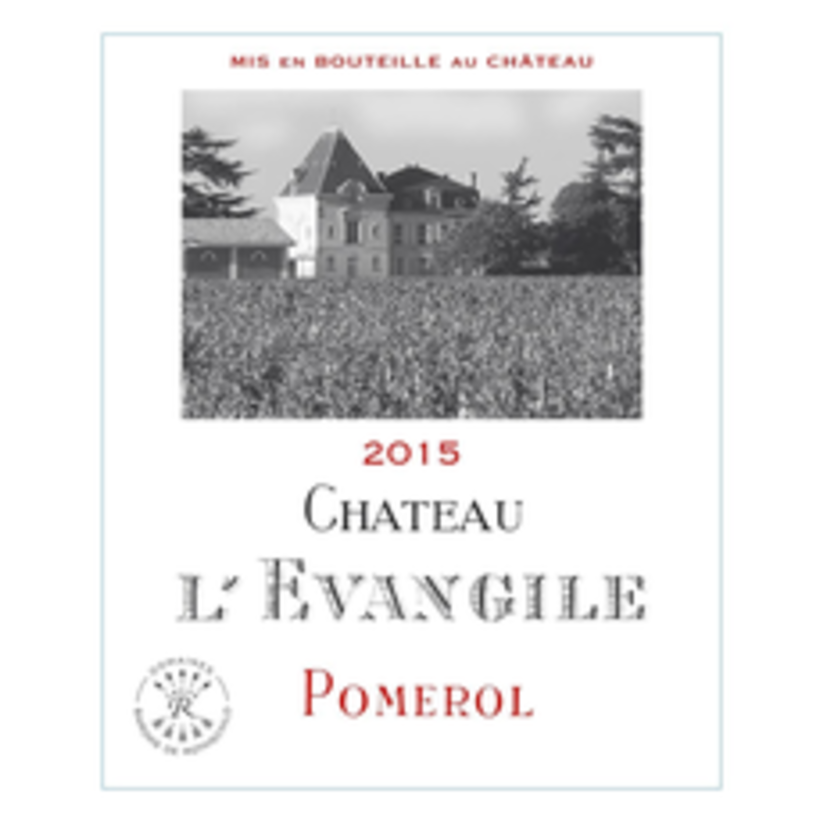 Wine Chateau L'Evangile 2015