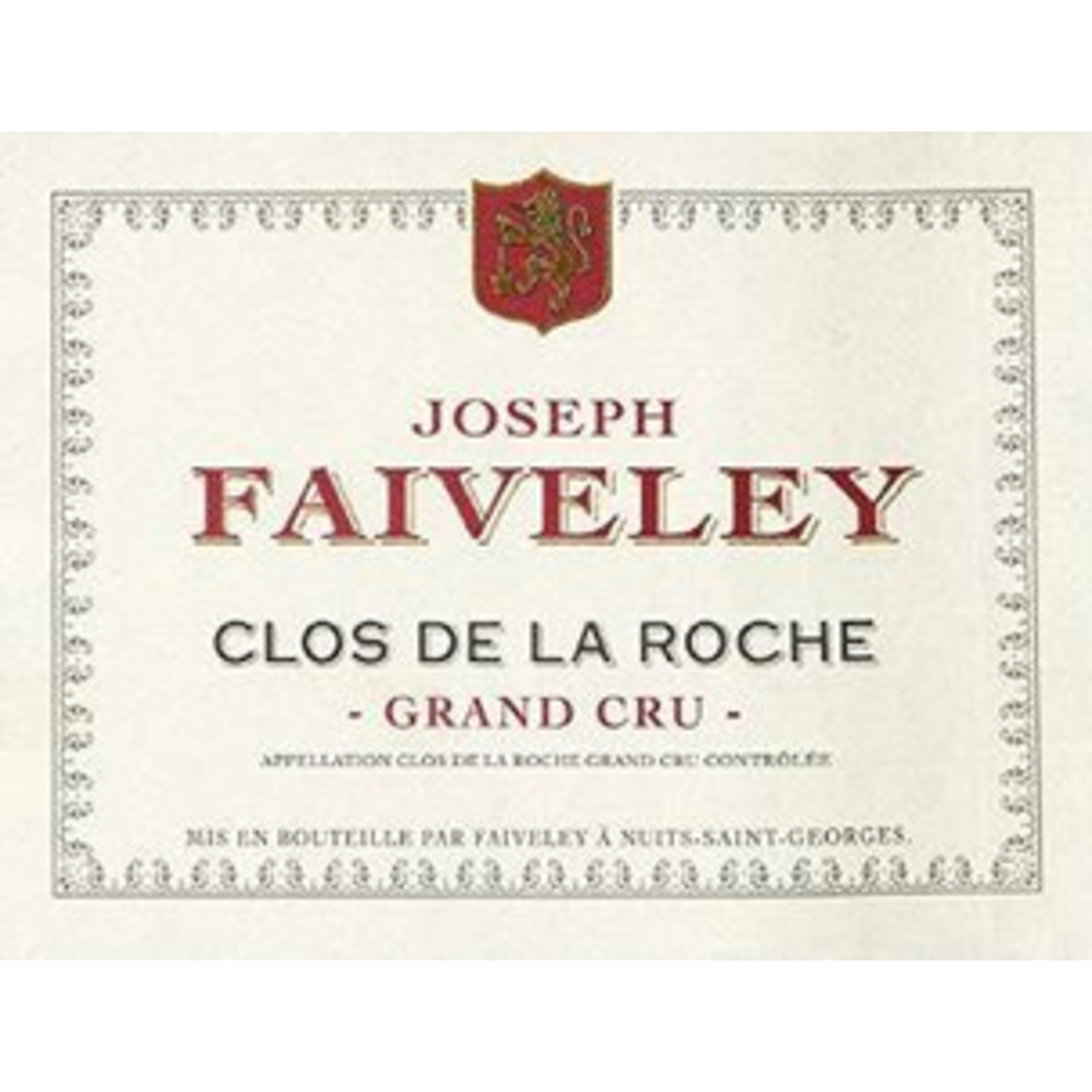 Wine Joseph Faiveley, Clos de La Roche Grand Cru 2019