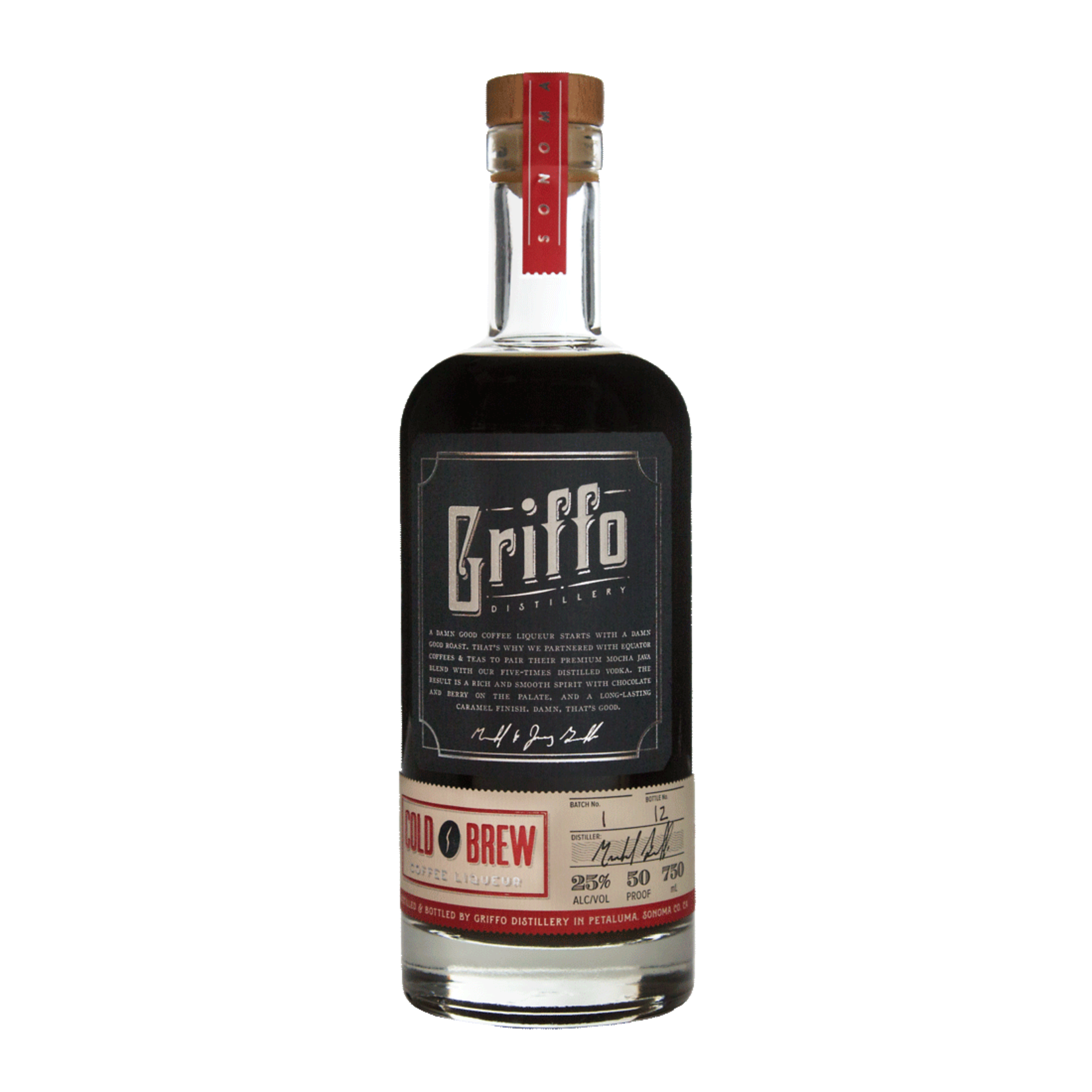 Spirits Griffo Cold Brew Coffee Liqueur