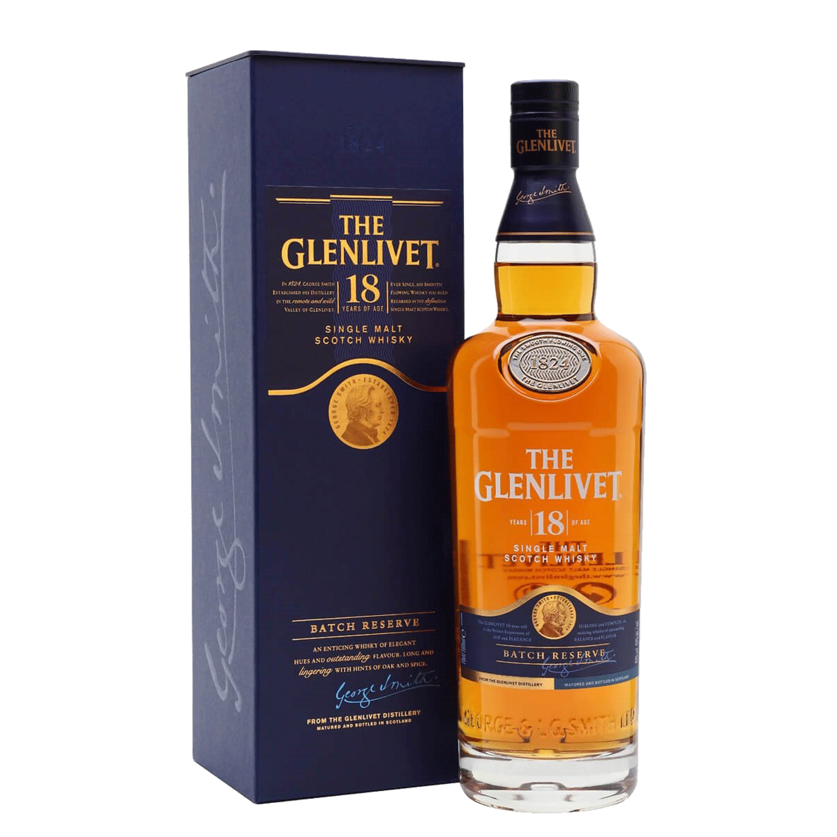 Spirits The Glenlivet Single Malt Scotch 18 Year Batch Reserve