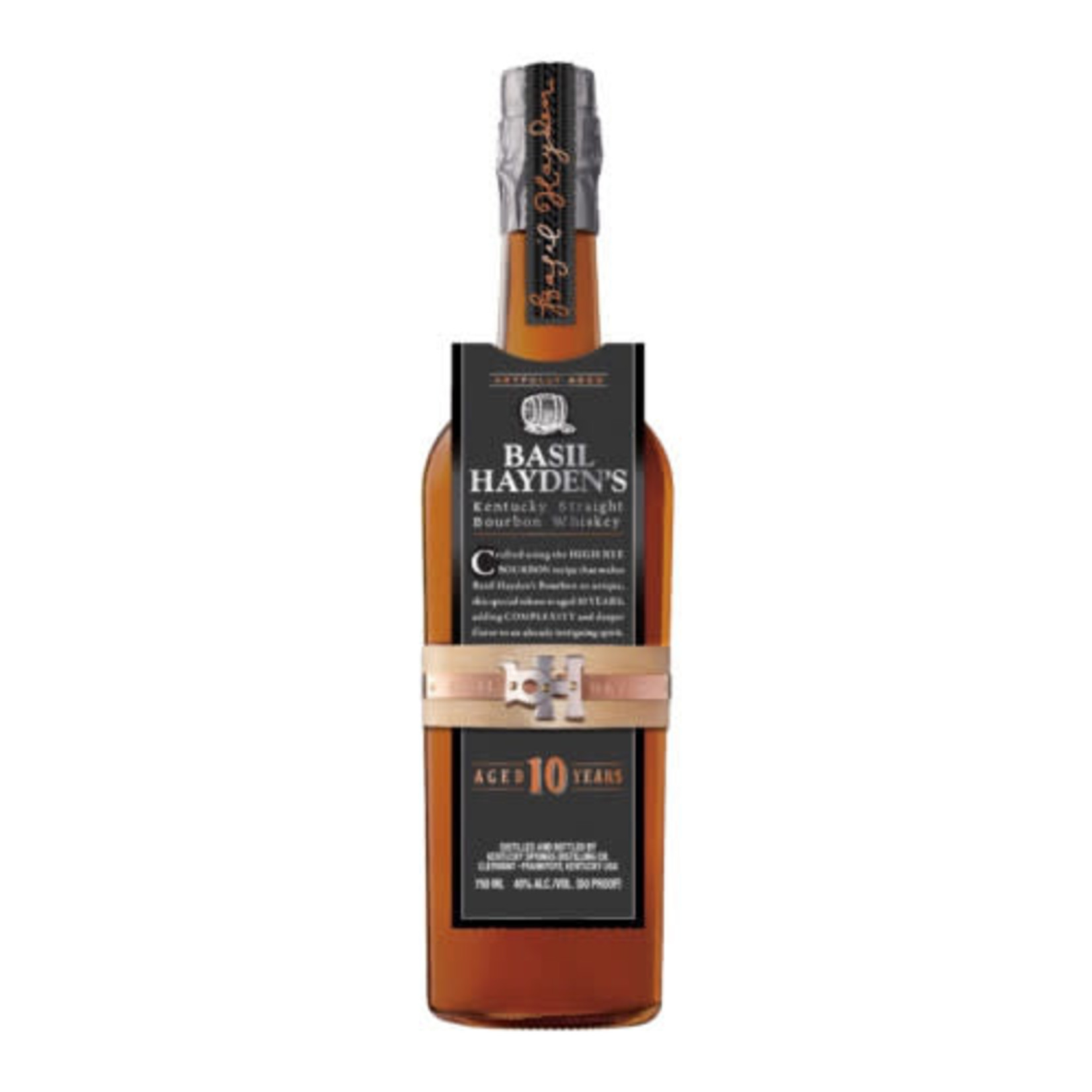 Spirits Basil Haydens 10 Year Kentucky Straight Bourbon Whiskey