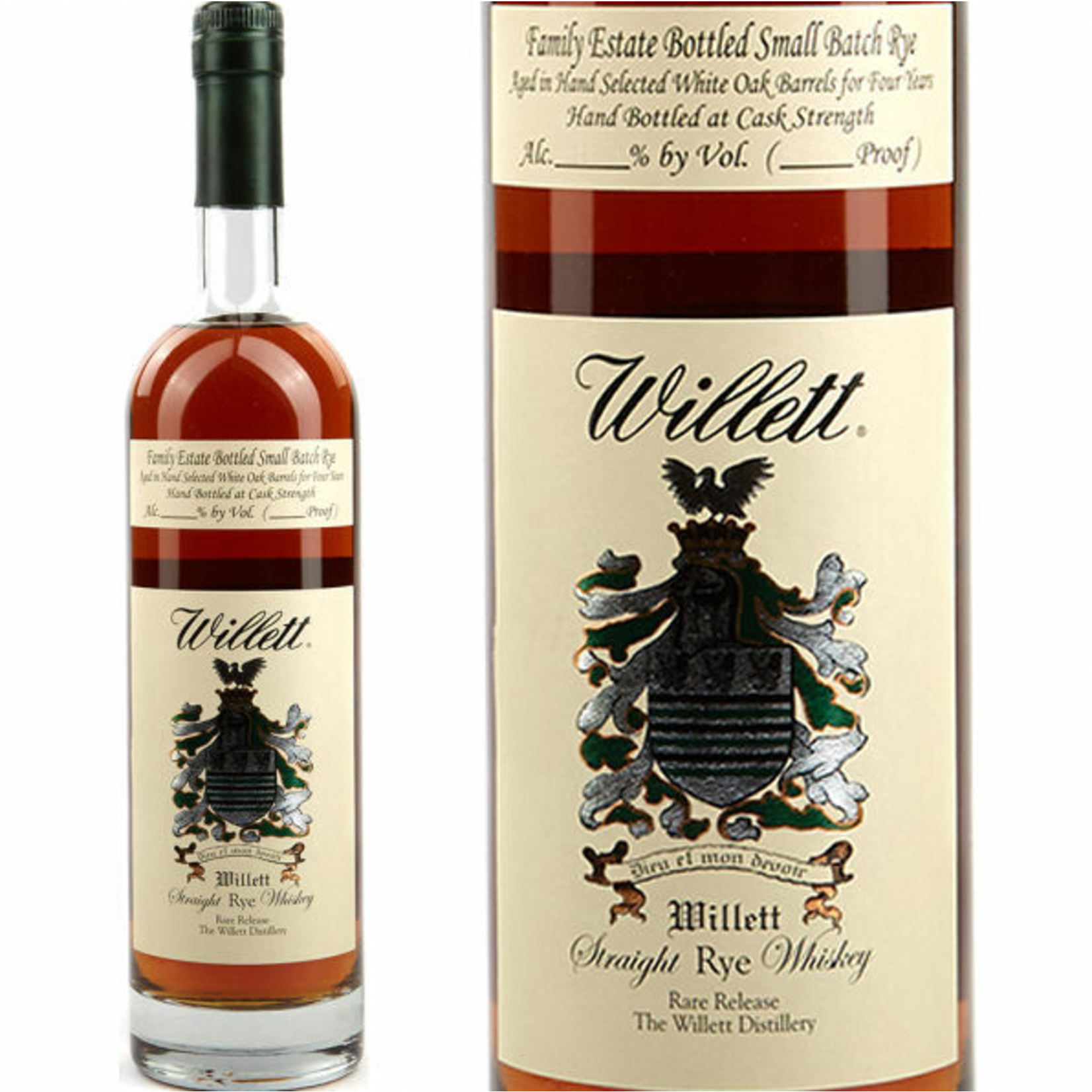 Spirits Willett Straight Rye Rare Release 113 Proof