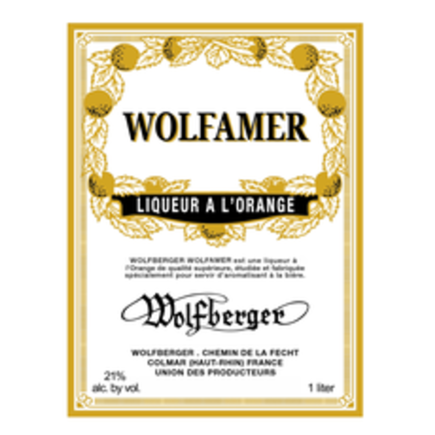 Spirits Wolfberger Wolfamer 1 Liter