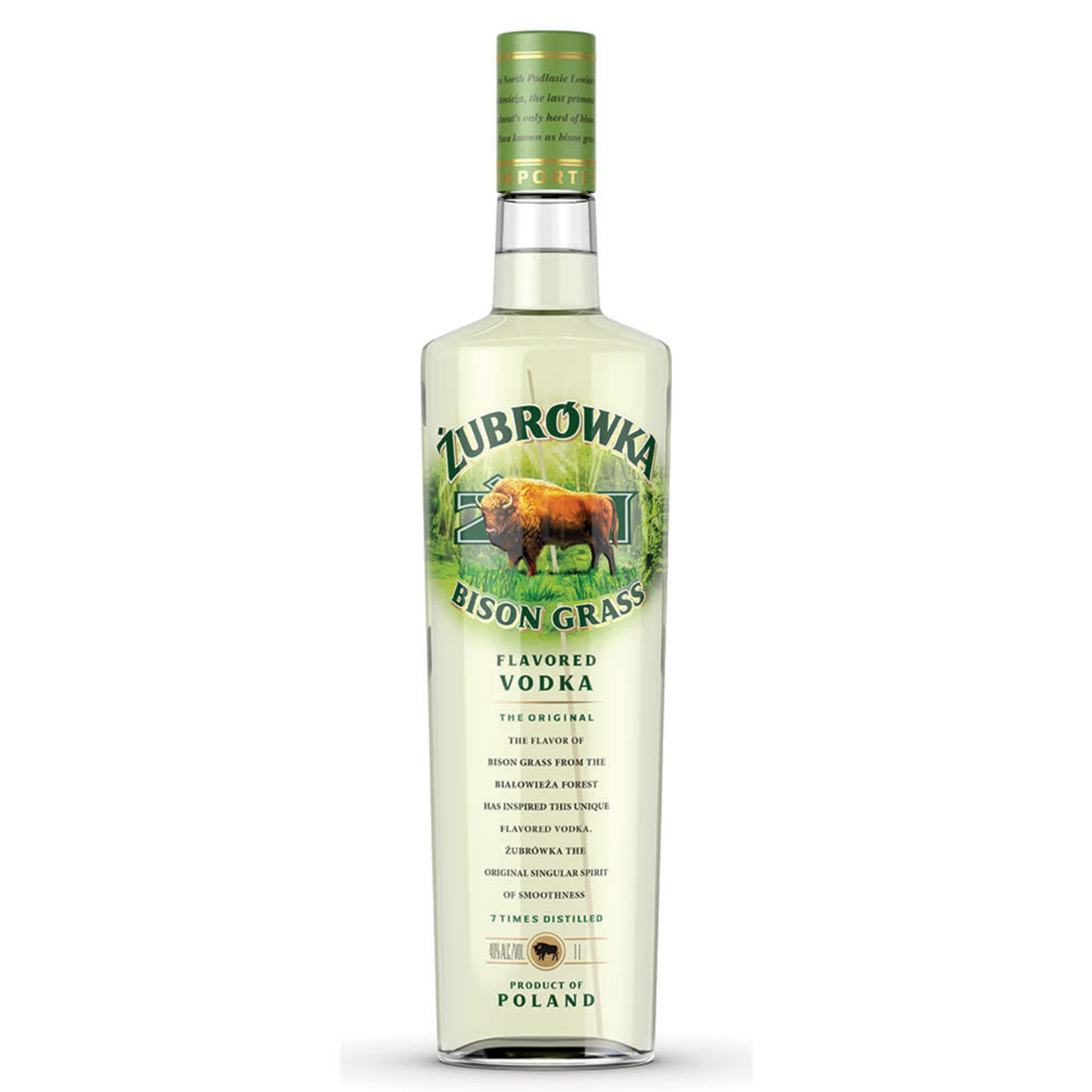 Spirits Zubrowka Vodka Bison Grass