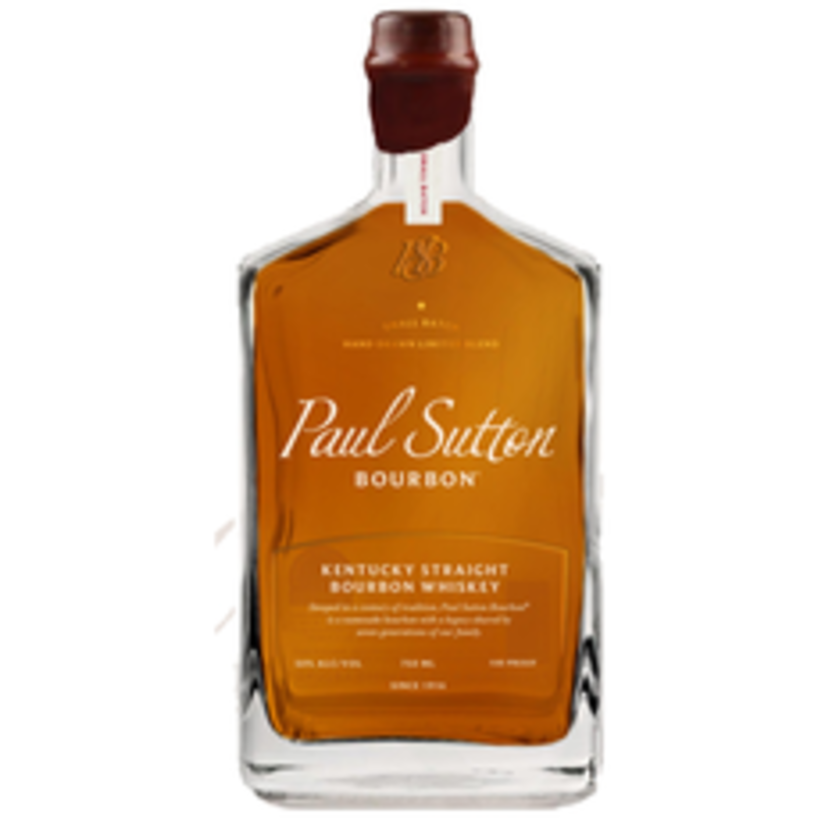 Spirits Paul Sutton Kentucky Straight Bourbon Whiskey