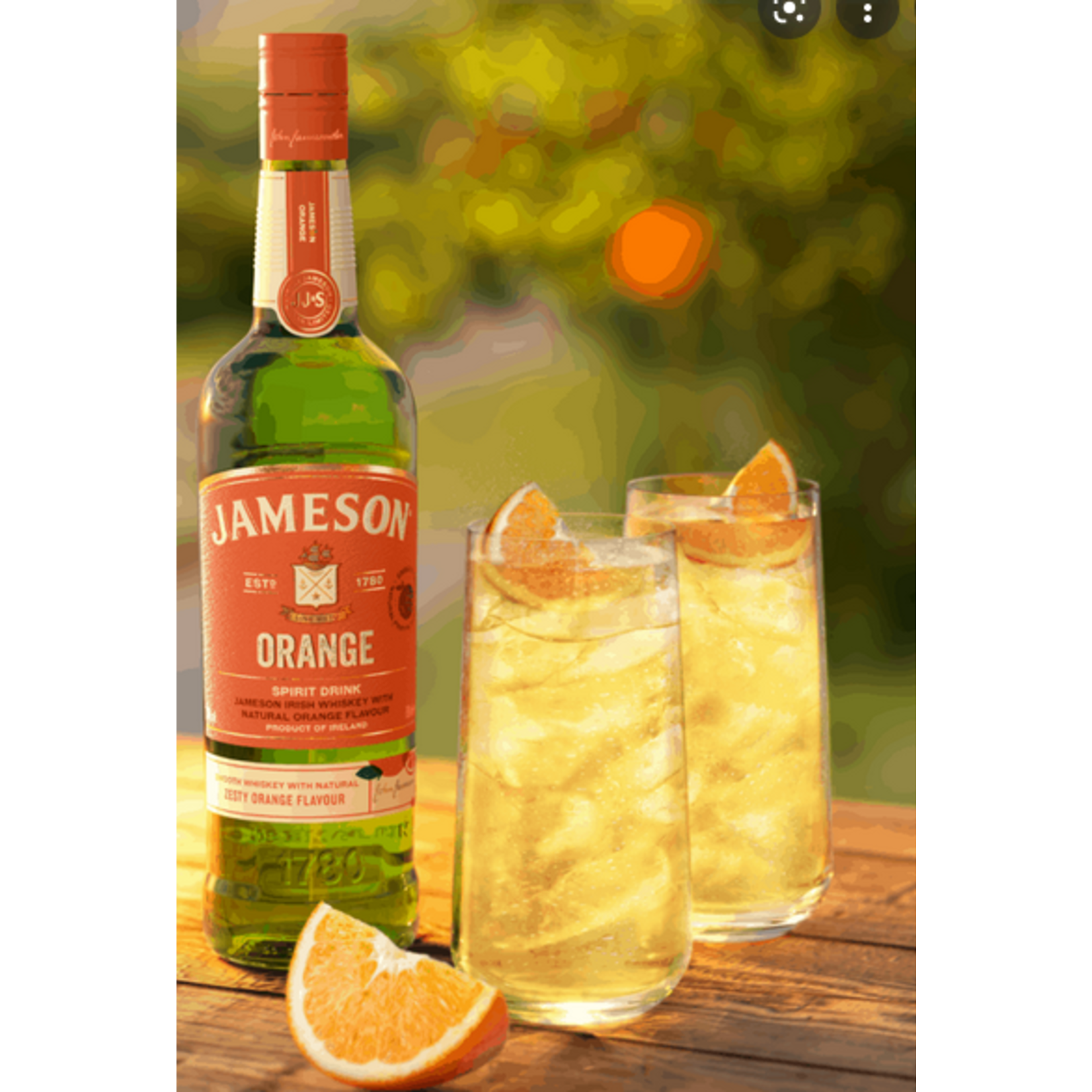 Spirits Jameson Irish Whiskey Orange 750ml