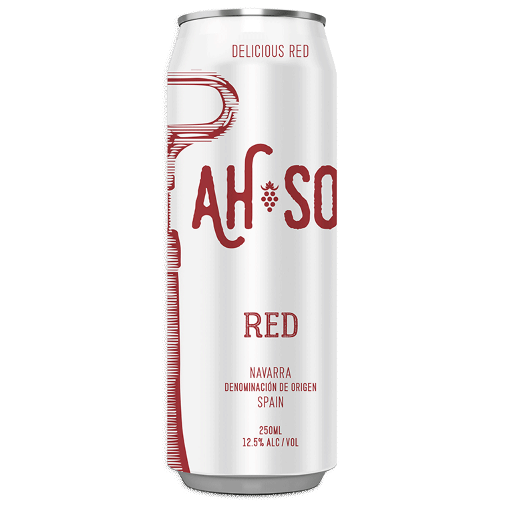 Wine Ah-So Navarra Garnacha Red Wine Can 250ml