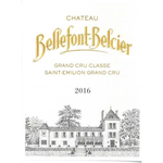 Wine Chateau Bellefont-Belcier Saint Emilion Grand Cru Classé 2018