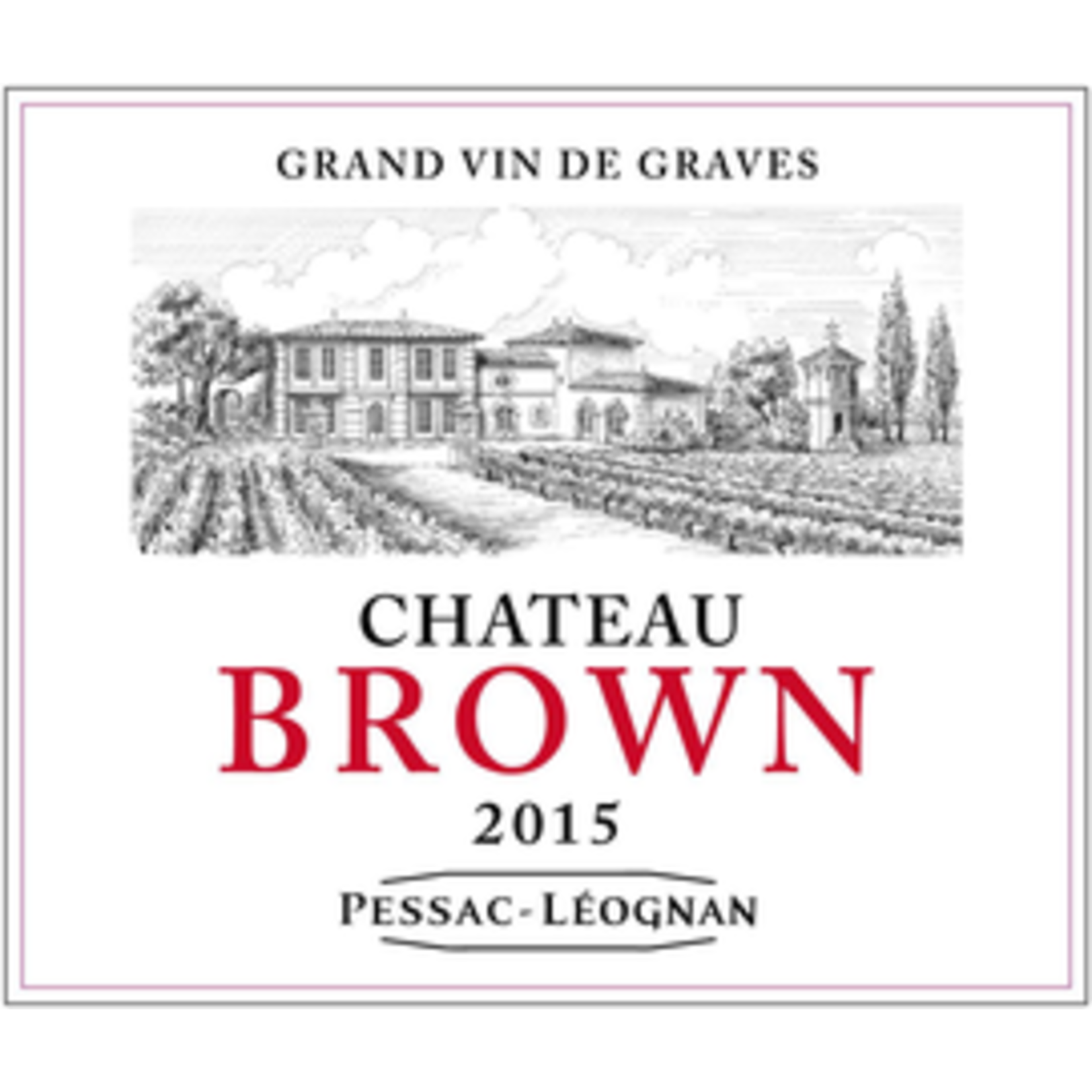 Wine Chateau Brown 2018