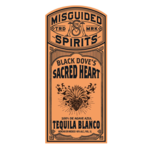Spirits Misguided Spirits Black Dove's Sacred Heart Blanco Tequila 1L