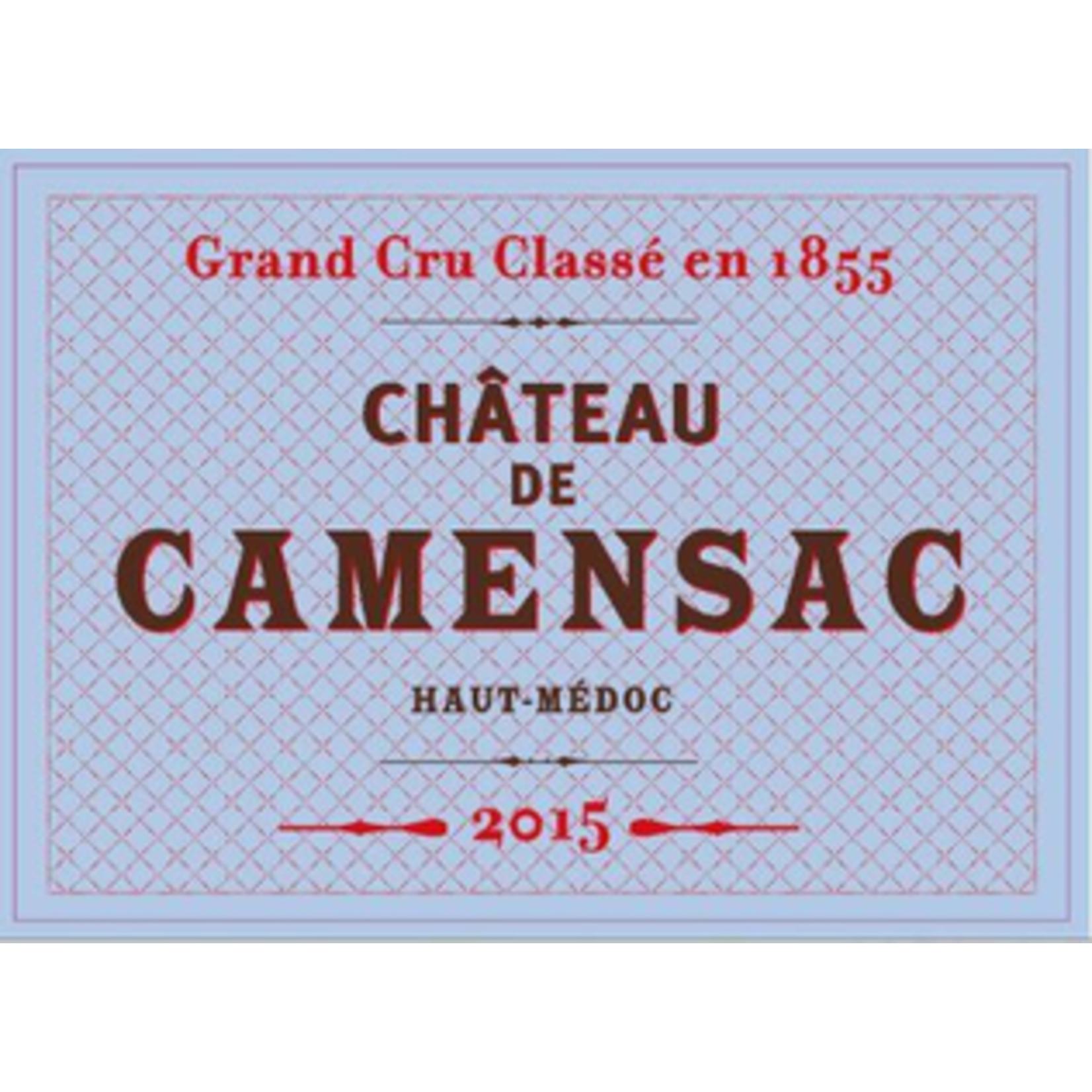 Wine Chateau Camensac 2018