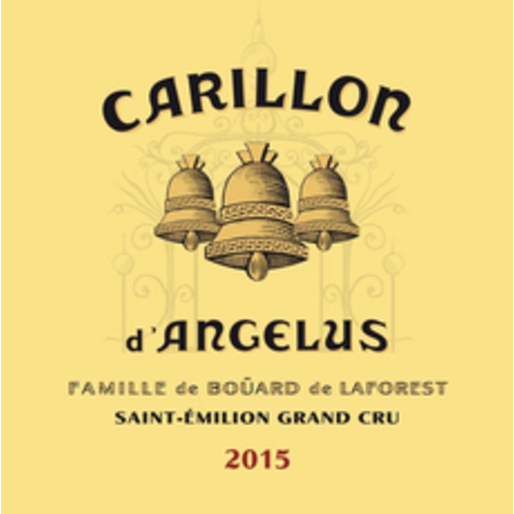 Wine Carillon d'Angelus Saint-Emilion Grand Cru 2018