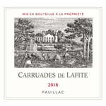 Wine Rothschild Carruades de Lafite Pauillac 2018