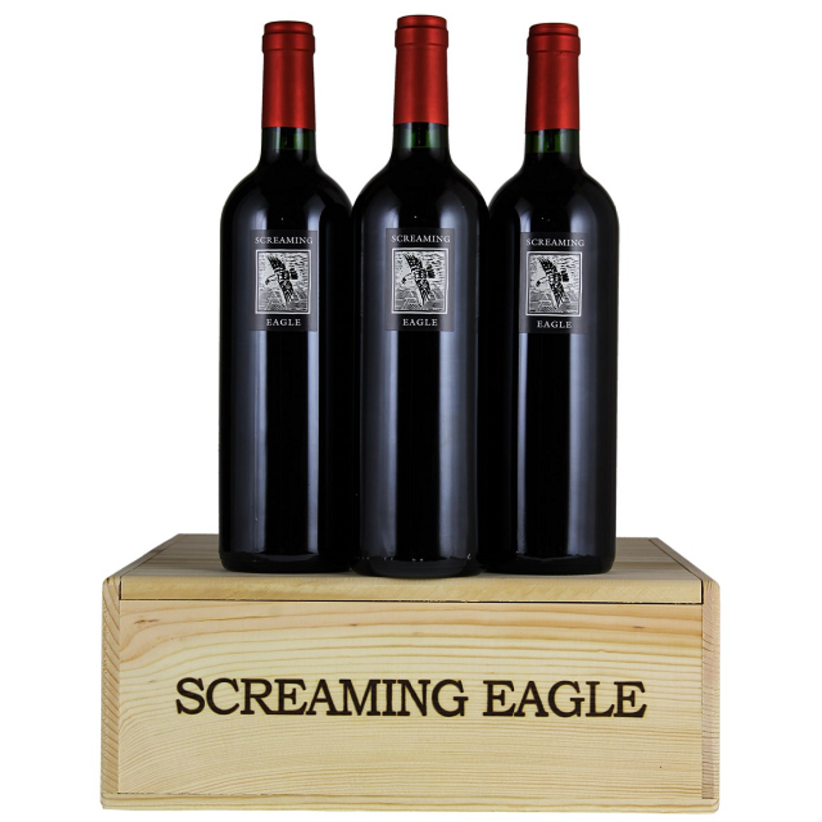Wine 3-bottle-case Screaming Eagle Cabernet Sauvigno 2019 owc