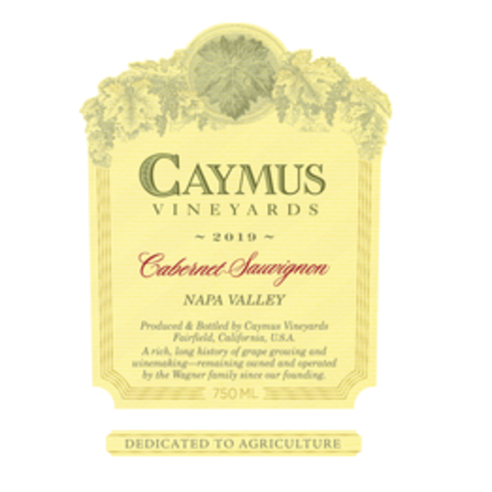 Wine Caymus Vineyards, Cabernet Sauvignon Napa Valley 2021