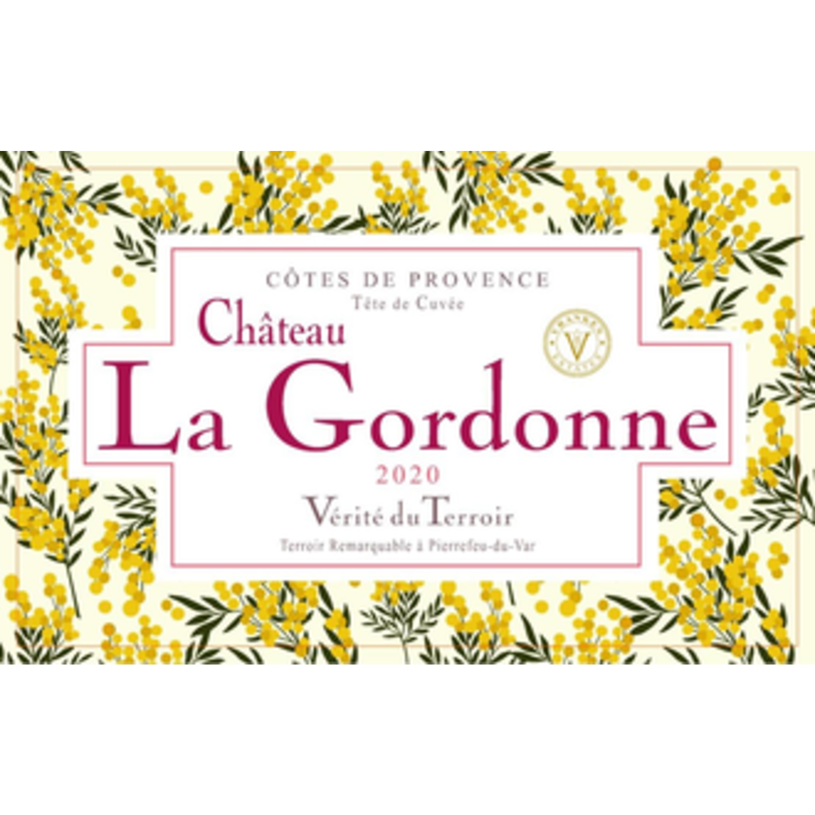 Wine Chateau La Gordonne 'Vérite du Terroir' Cotes du Provence Rosé 2023