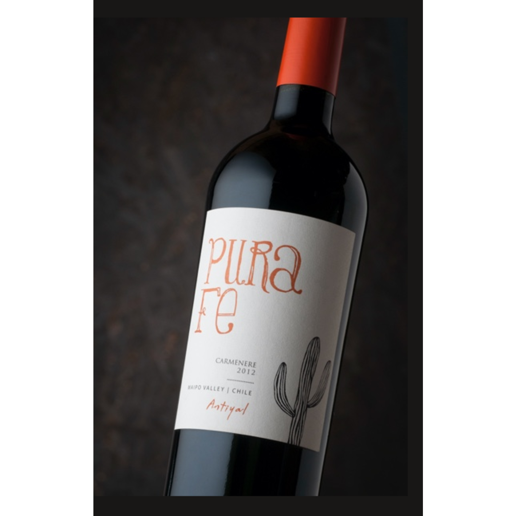 Wine 'Pura Fe' Antiyal Maipo Valley Carmenere 2018
