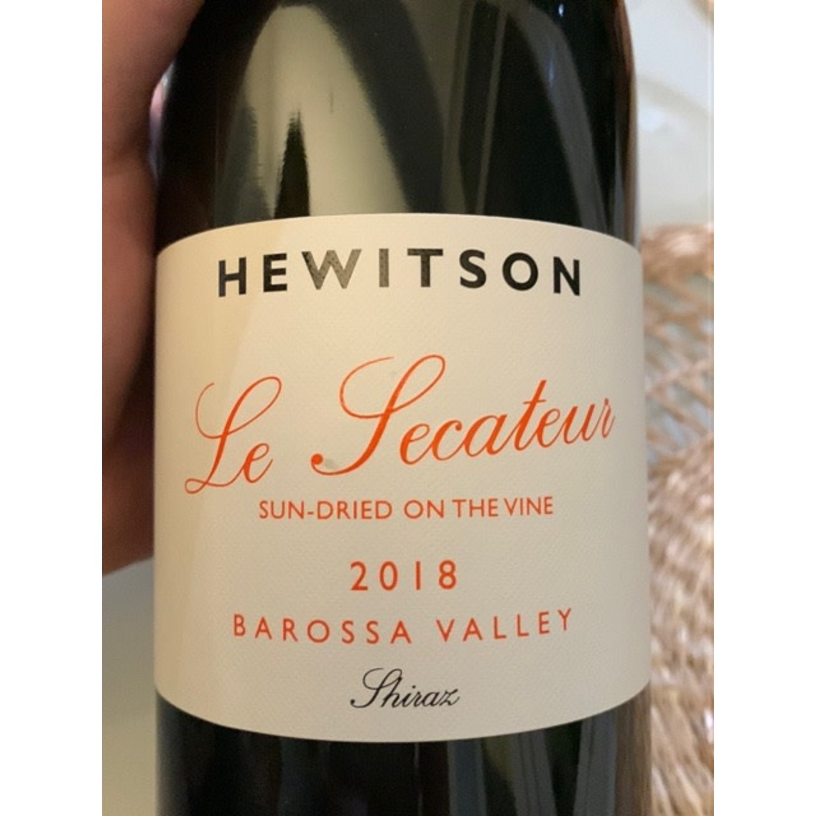 Wine Le Secateur Hewitson Shiraz Barossa Valley 2018