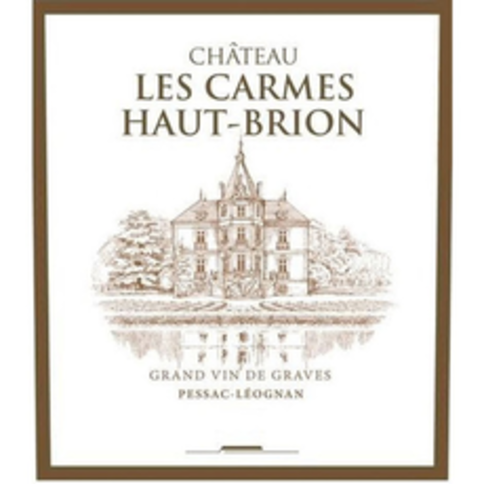 Wine Chateau Les Carmes Haut-Brion Pessac-Léognan 2018