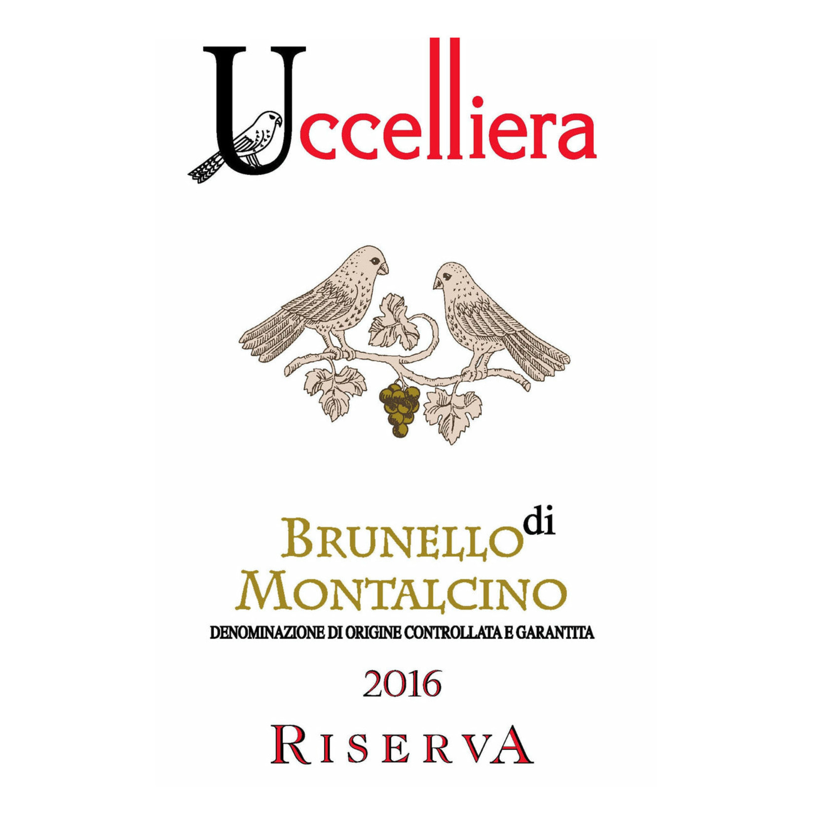 Wine Uccelliera Brunello di Montalcino Riserva 2016