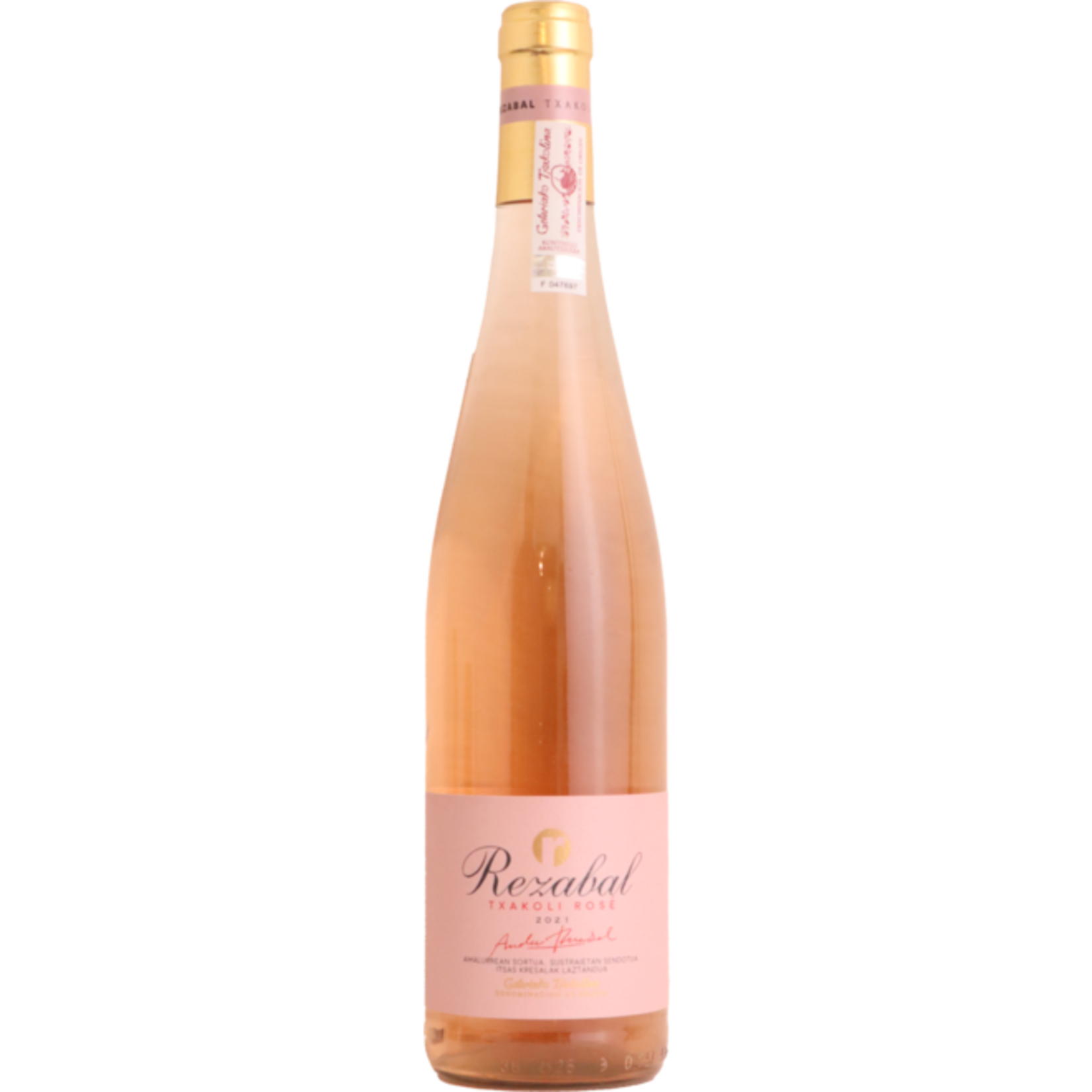 Wine Bodegas Rezabal Txakoli de Getaria Rose 2024