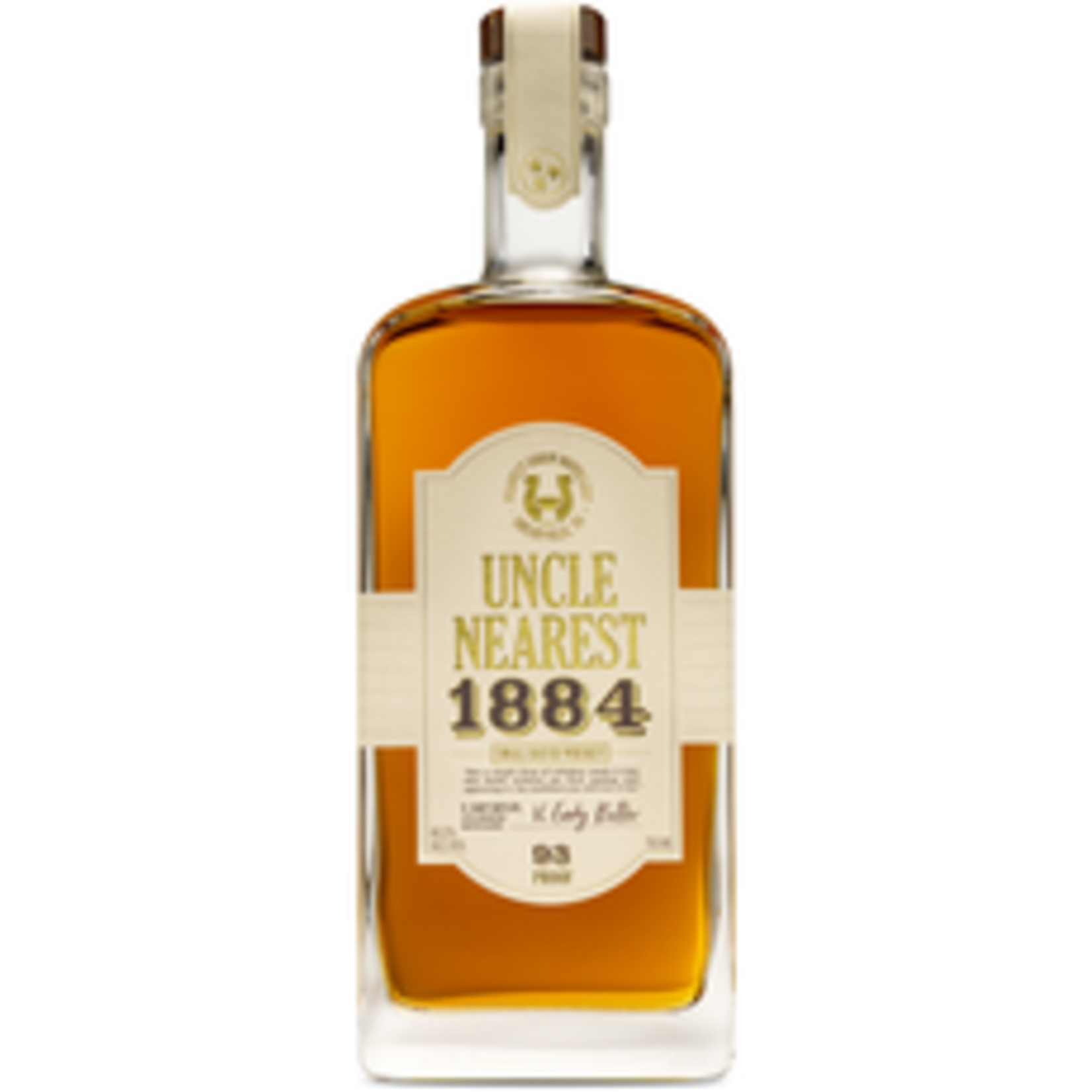 Spirits Uncle Nearest, Nearest Green Distillery 1884 Small Batch Whiskey 93 Proof