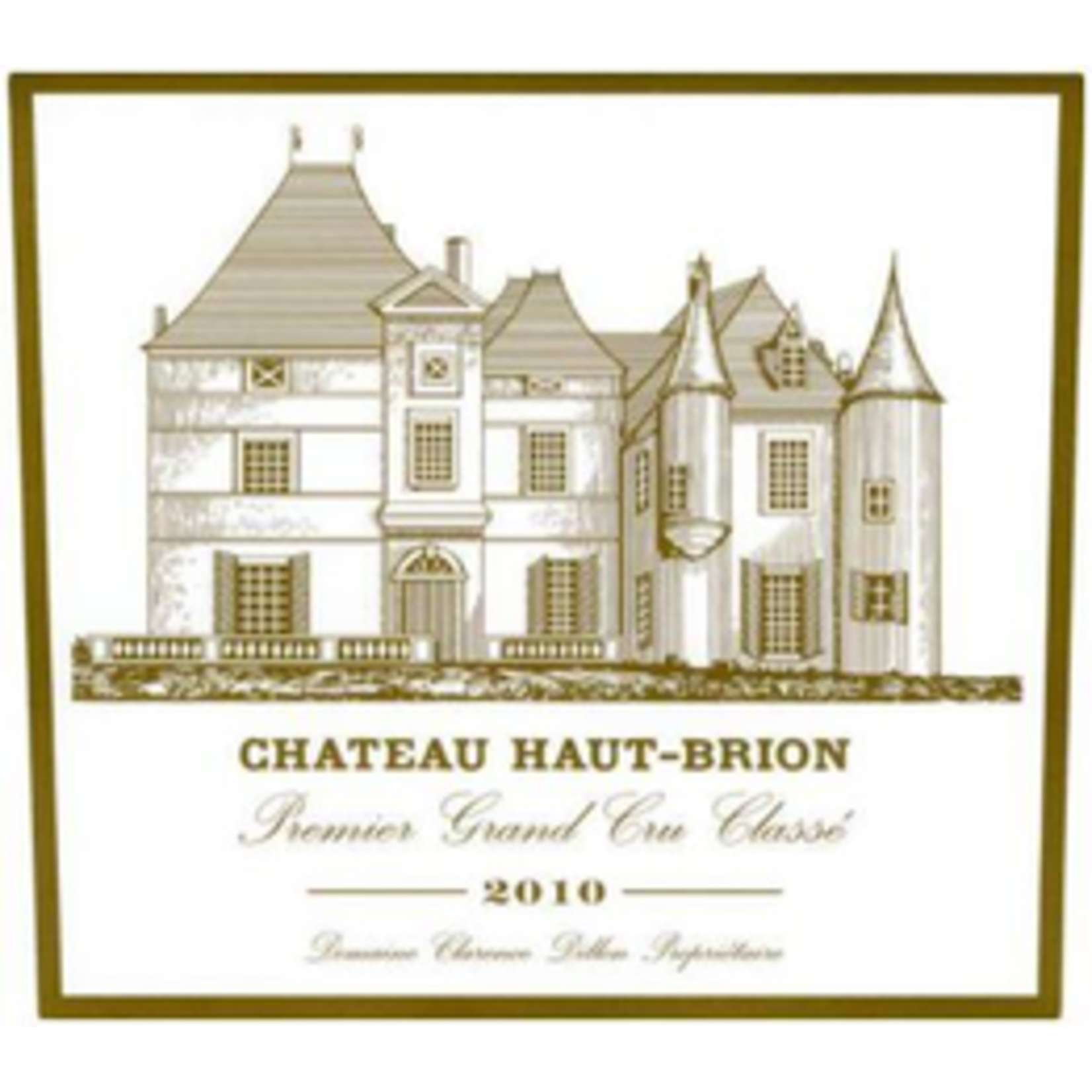 Wine Chateau Haut Brion Pessac Leognan 1er Cru Classe 2010