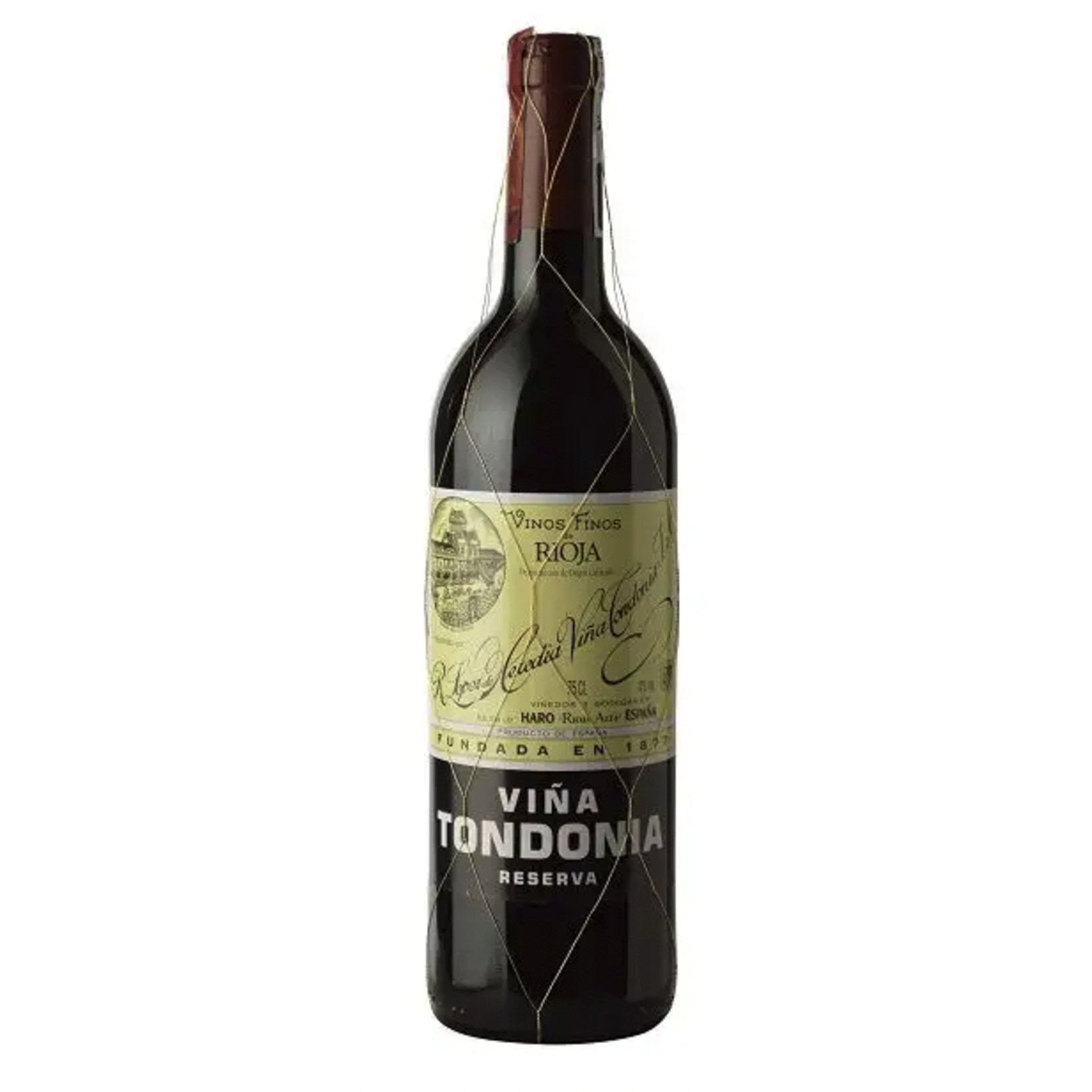 Wine Bodegas R. Lopez de Heredia Viña Tondonia Rioja Reserva Tinto 2010