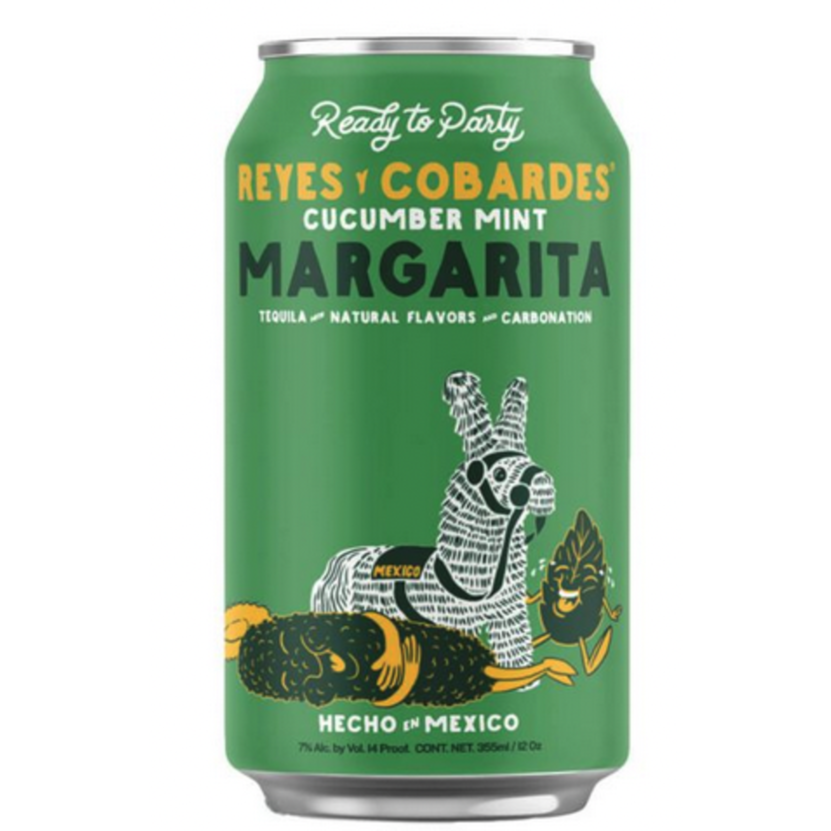 Spirits Reyes Y Cobardes Cucumber Mint Margarita Can 355ml