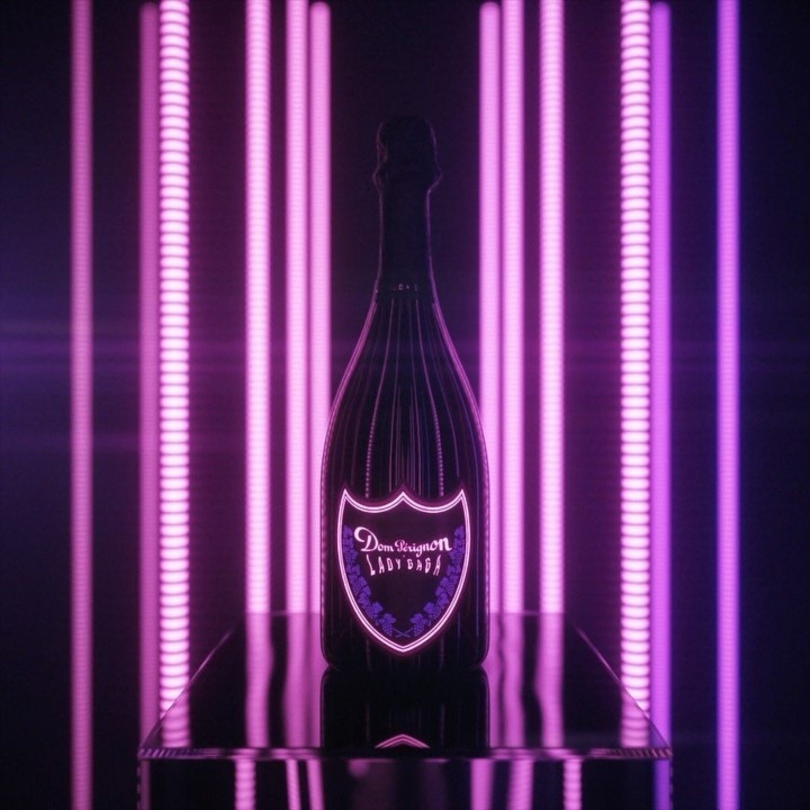 Dom Perignon's Luminous Glowing Bottle