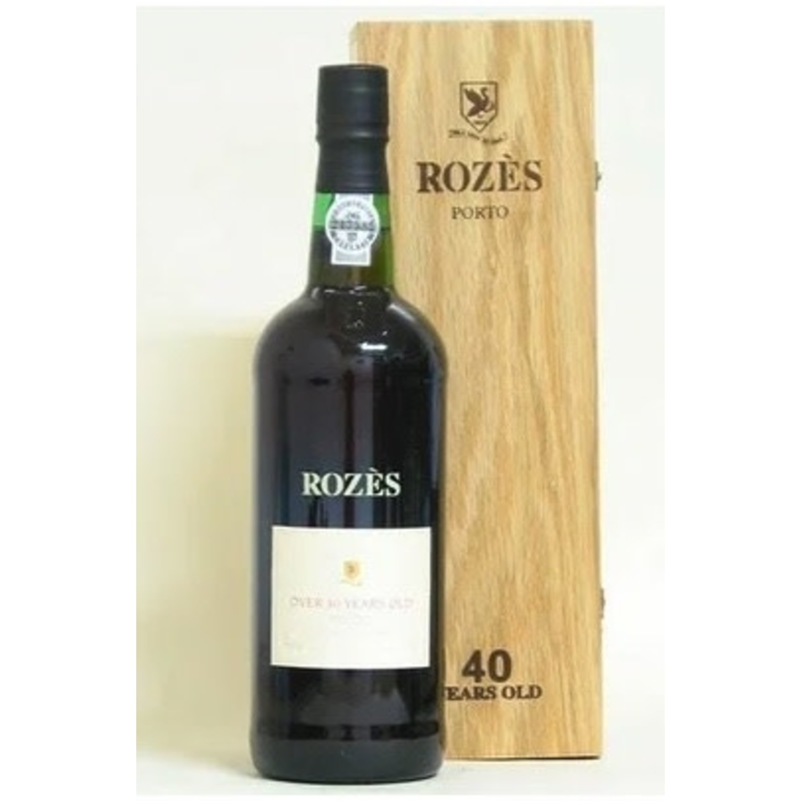 Wine Rozes Tawny Porto 40 Years Old Port Wood Case NV