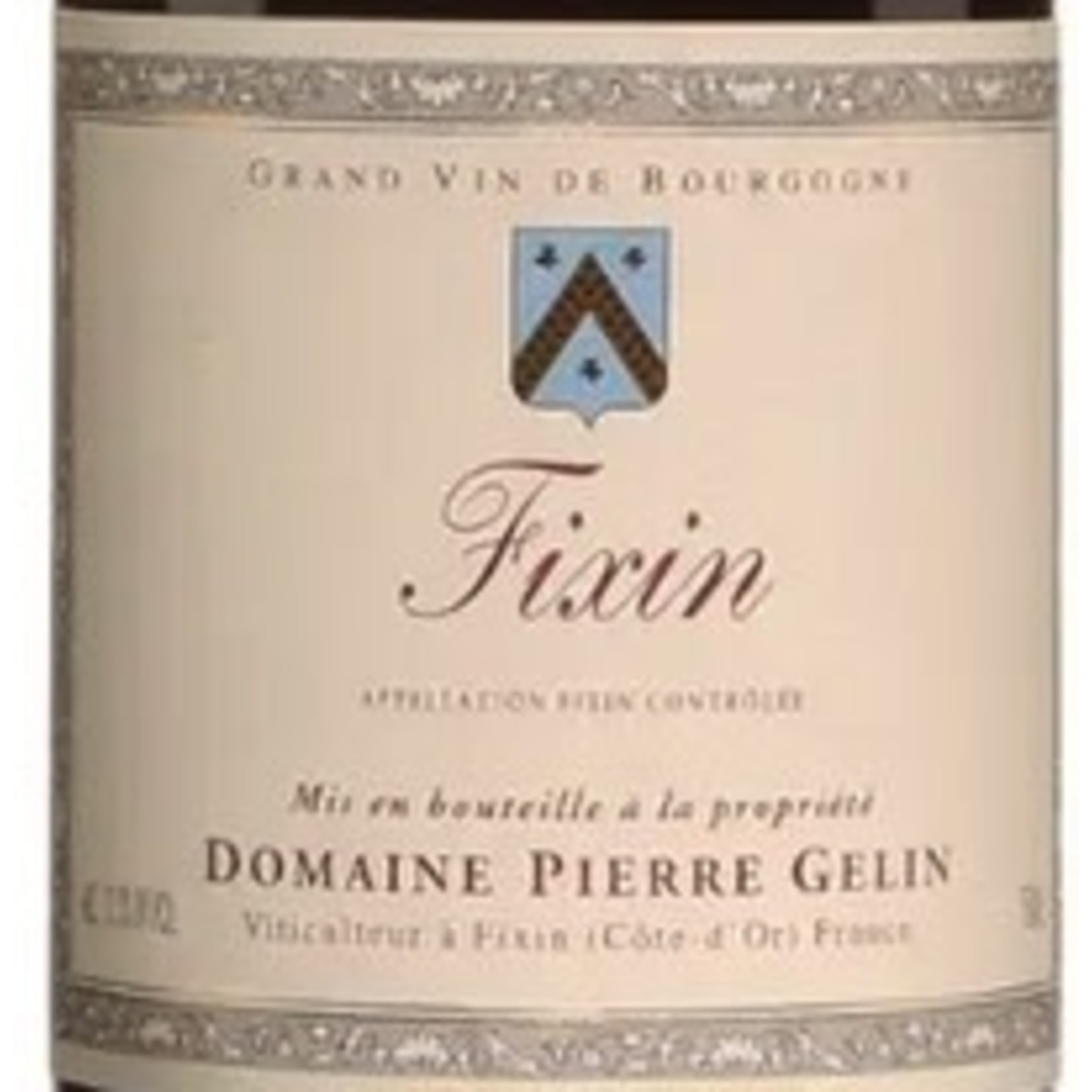 Wine Domaine Pierre Gelin Fixin 2015