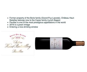 Chateau Haut-Batailley 2016 - Royal Wine Merchants - Happy to Offer!