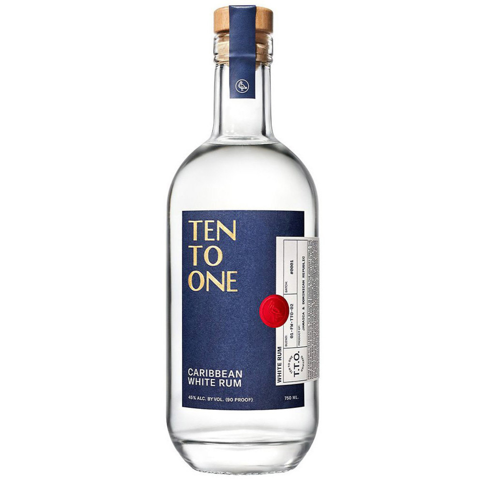 Spirits Ten To One Caribbean White Rum