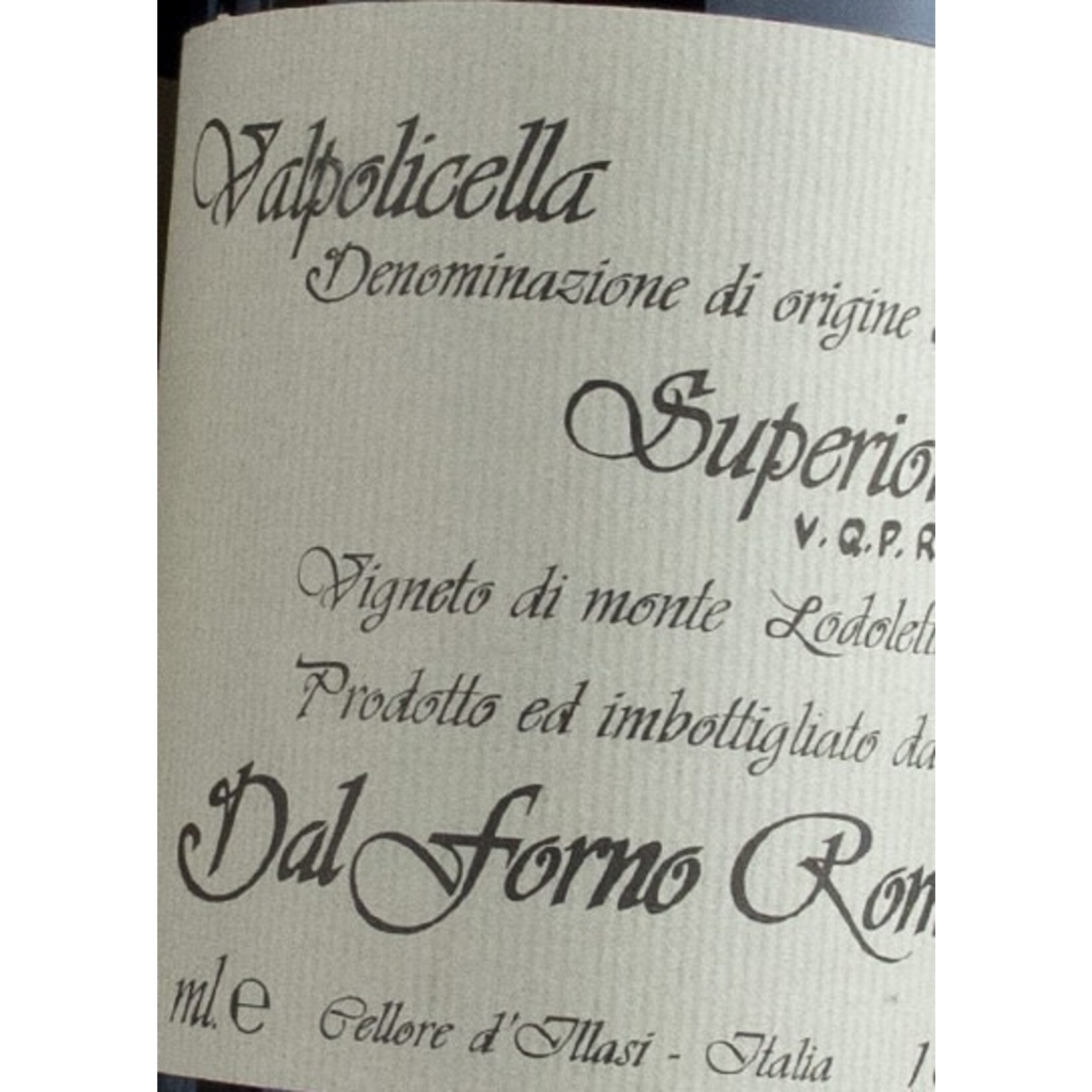 Wine Dal Forno Romano Valpolicella Superiore 2008