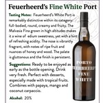 Wine Feuerheerd's Anchor Port, Fine White Port
