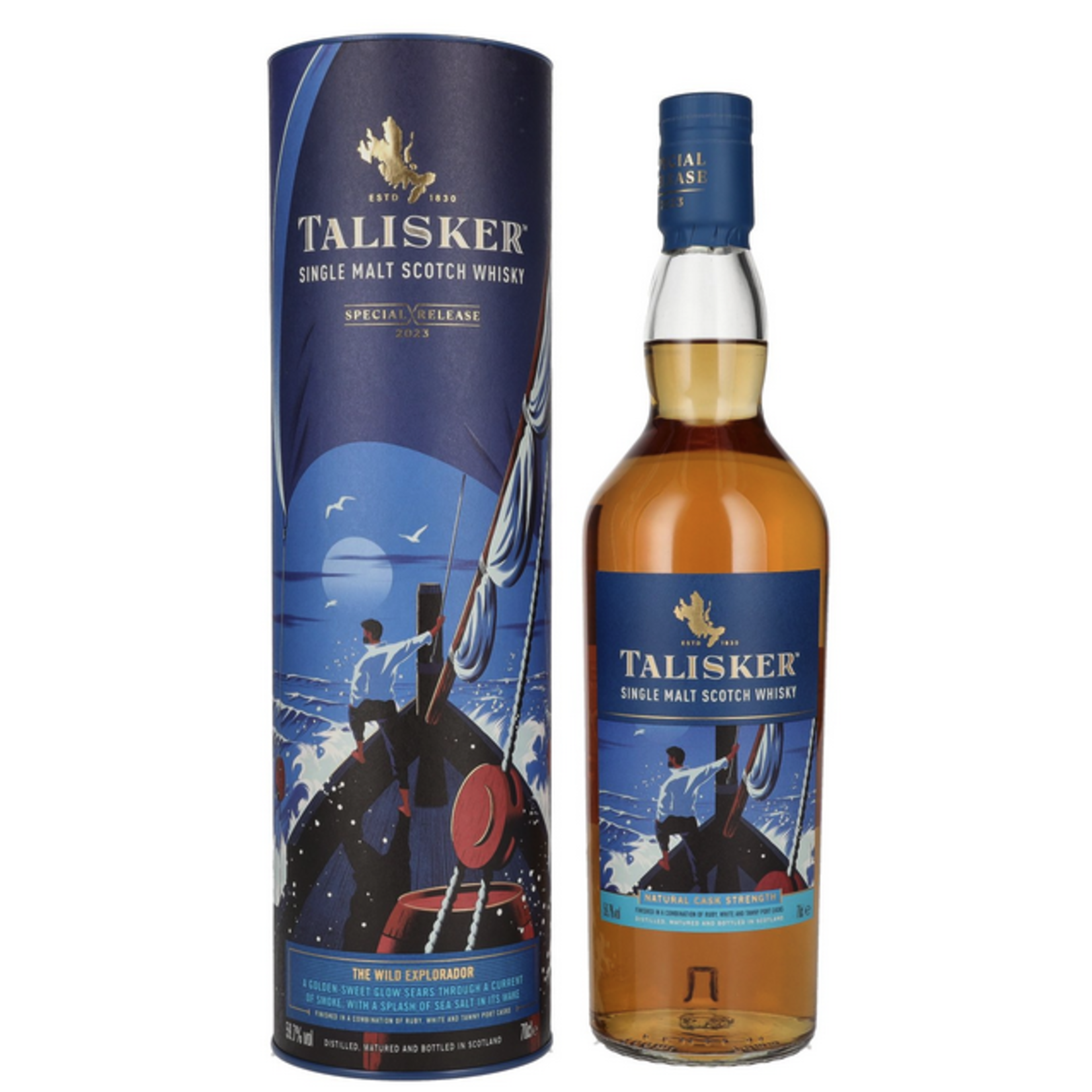 Spirits Talisker 11 Years Old 2023 Special Release Natural Cask Strength Single Malt Scotch Whiskey