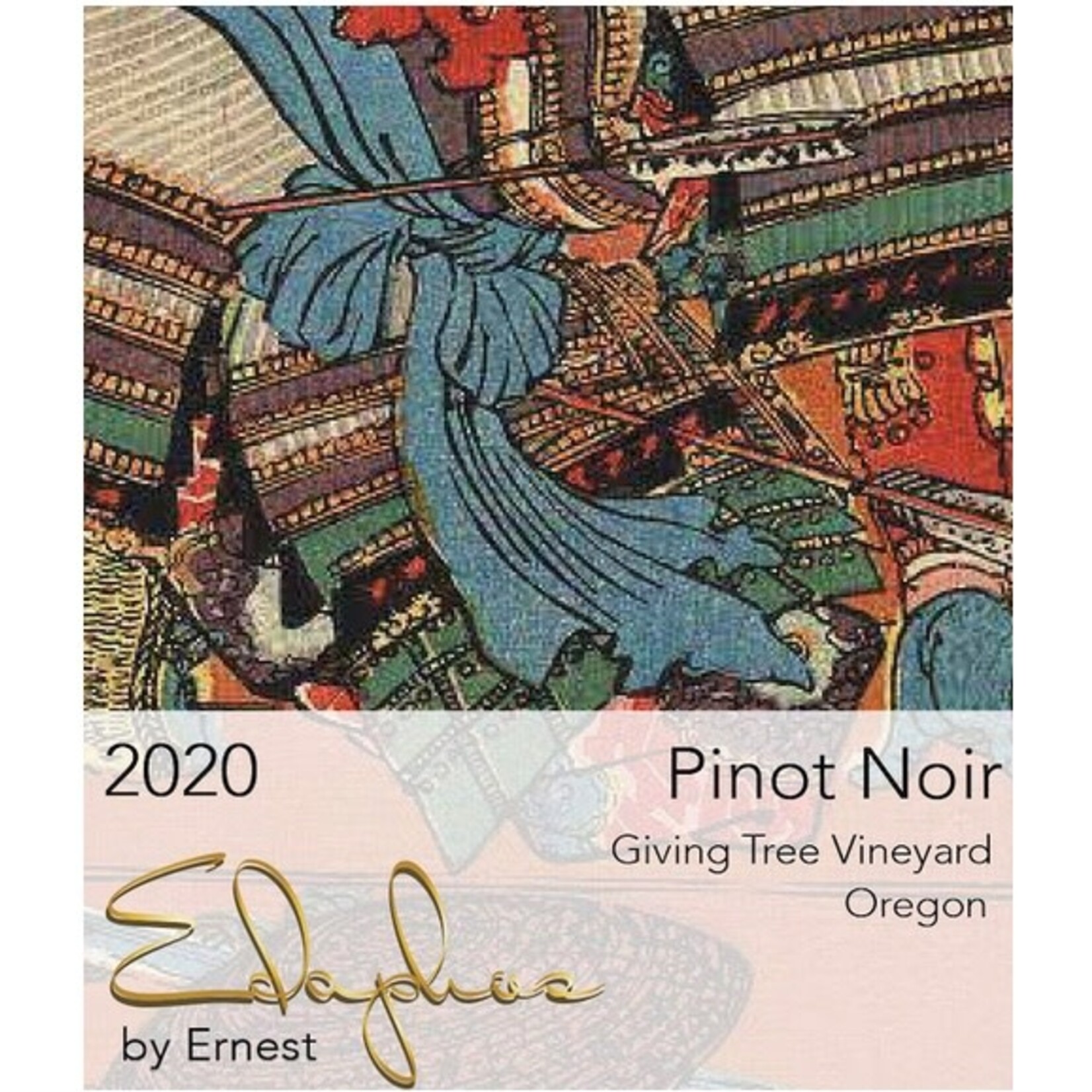 Wine Edaphos Pinot Noir Giving Tree Vineyard 2020