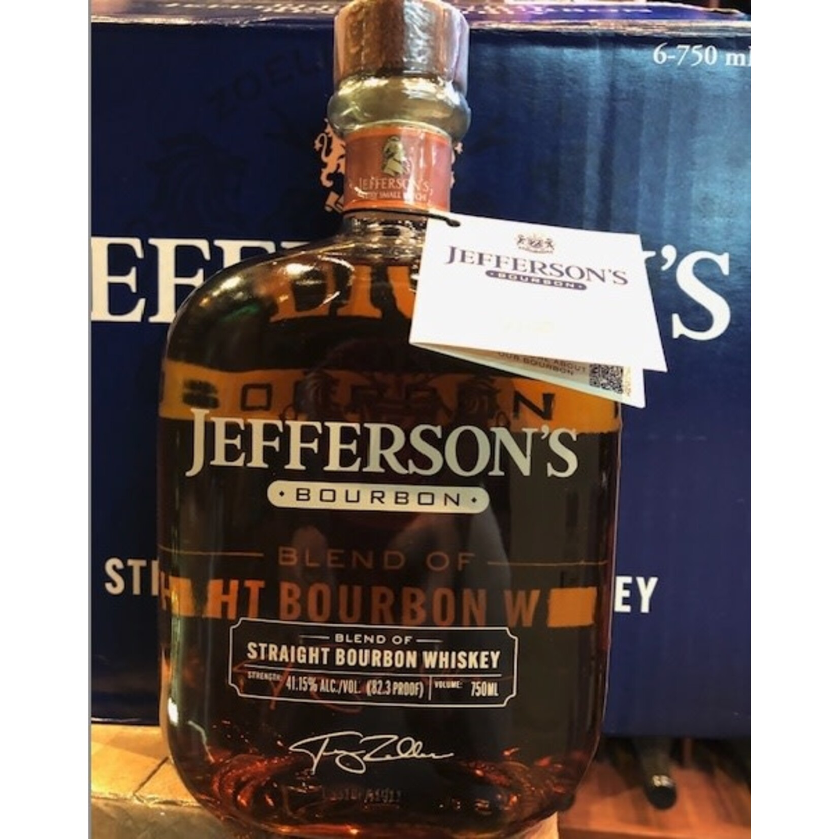 Spirits Jefferson’s Very Small Batch Straight Bourbon 82.3°